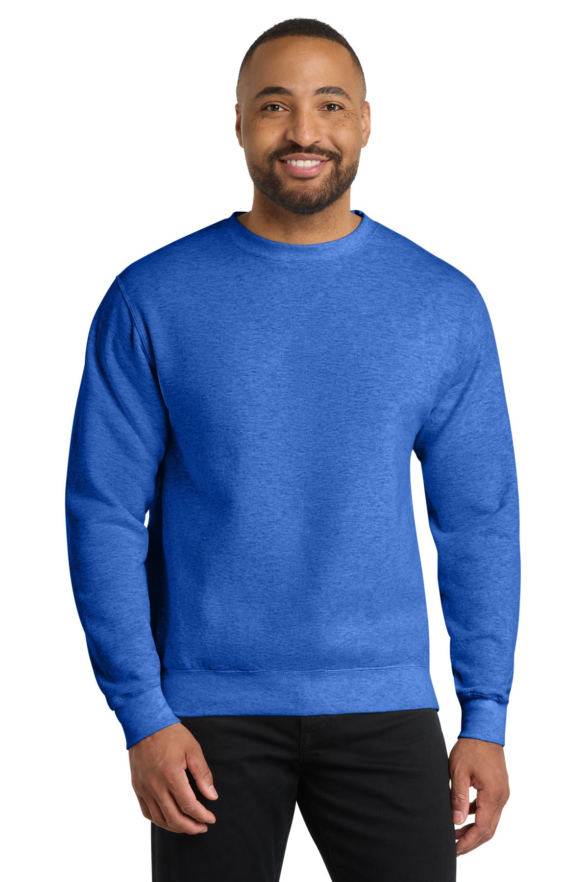 Port & Coƒ?› Core Fleece Crewneck Sweatshirt. PC78