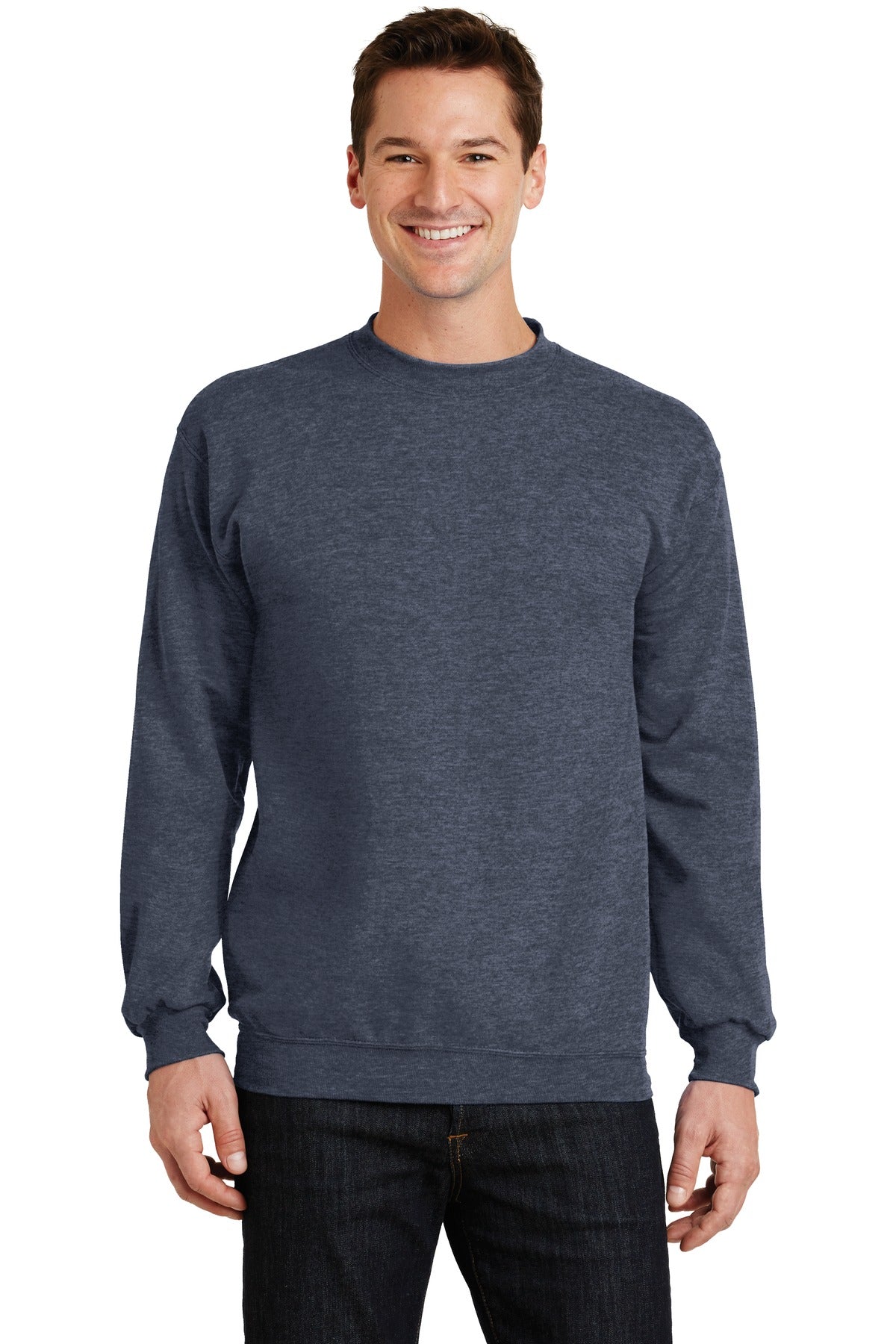 Port & Coâ„¢ Core Fleece Crewneck Sweatshirt. PC78