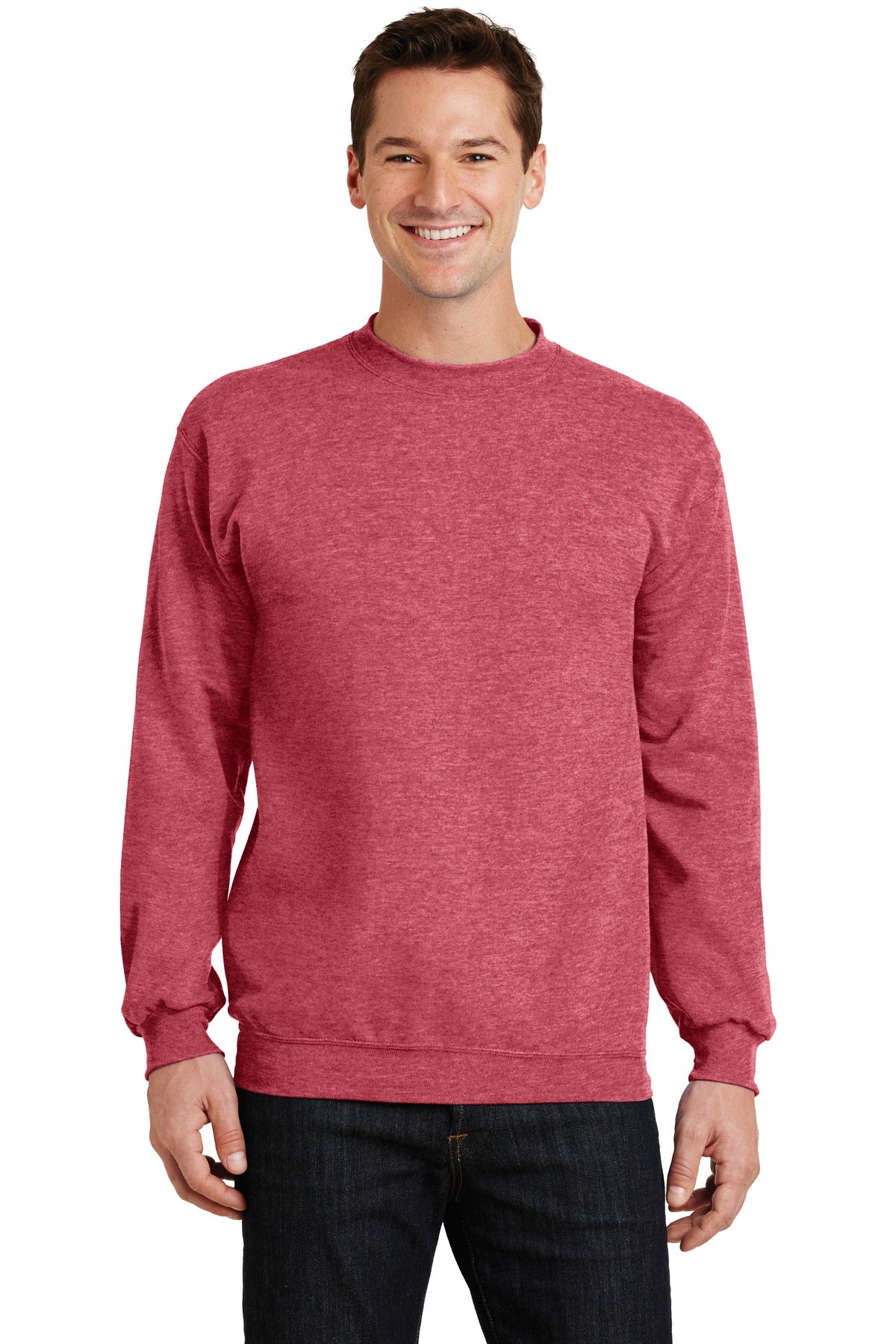 Port & Coâ„¢ Core Fleece Crewneck Sweatshirt. PC78