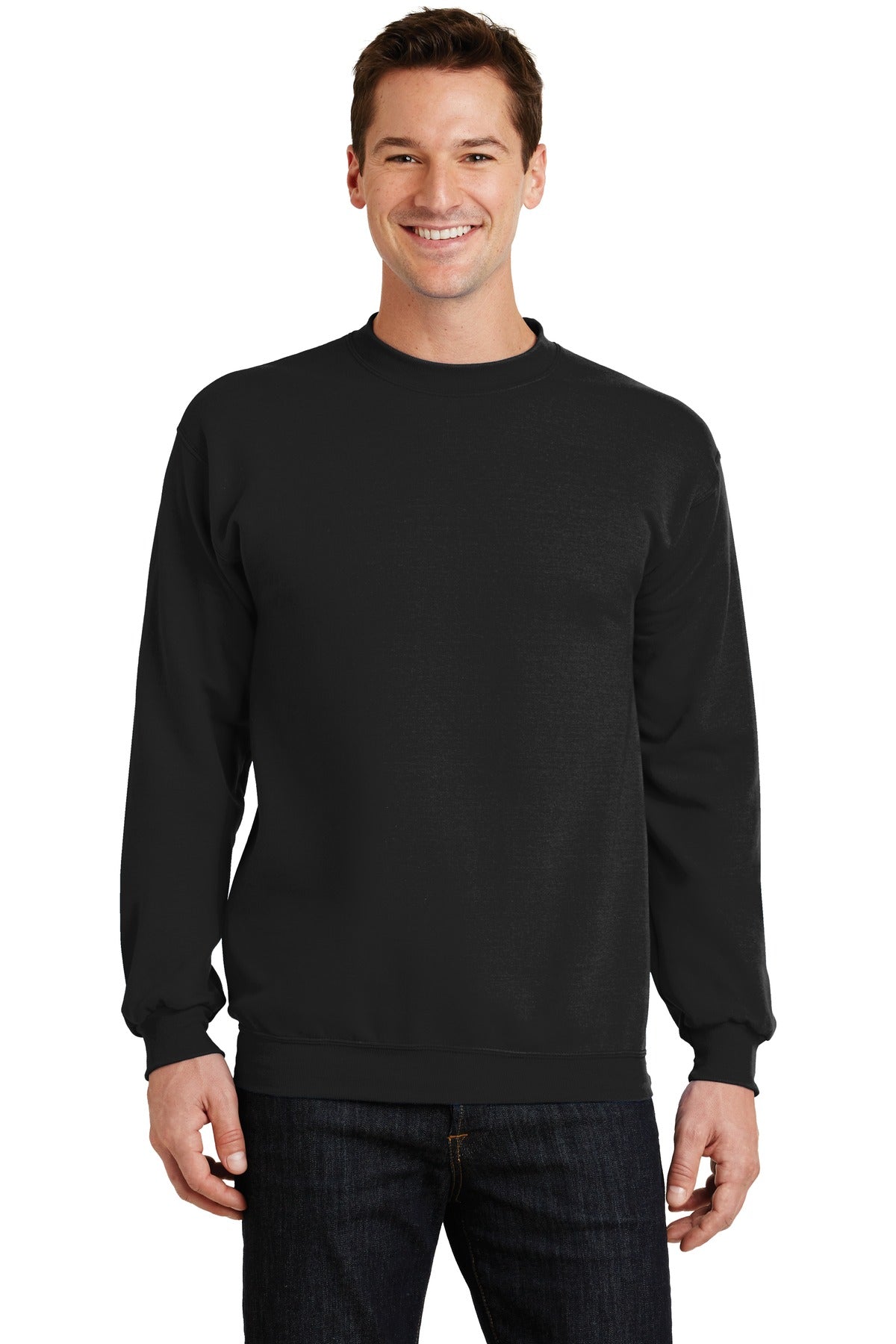 Port & Coâ„¢ Core Fleece Crewneck Sweatshirt. PC78