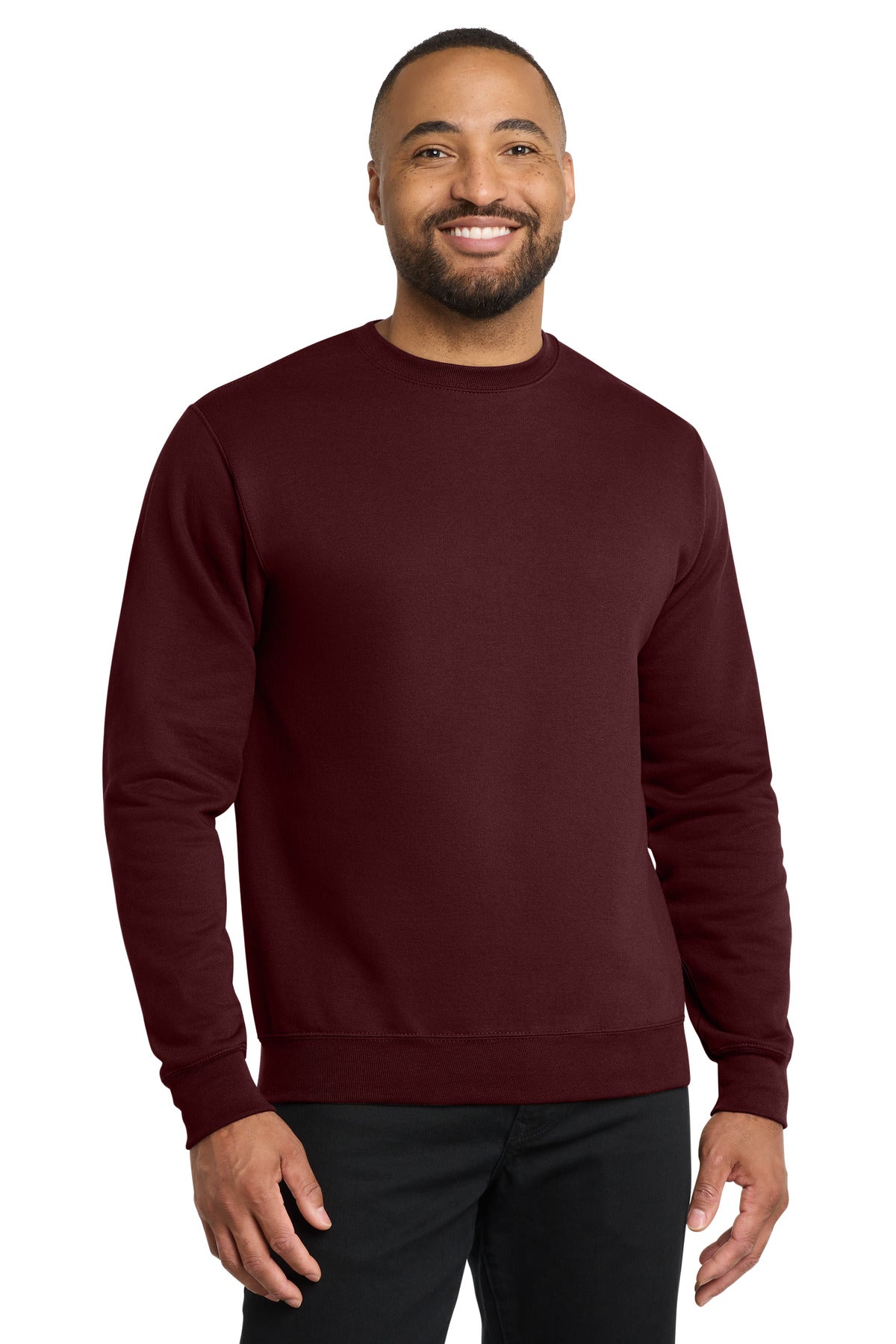 Port & Coƒ?› Core Fleece Crewneck Sweatshirt. PC78