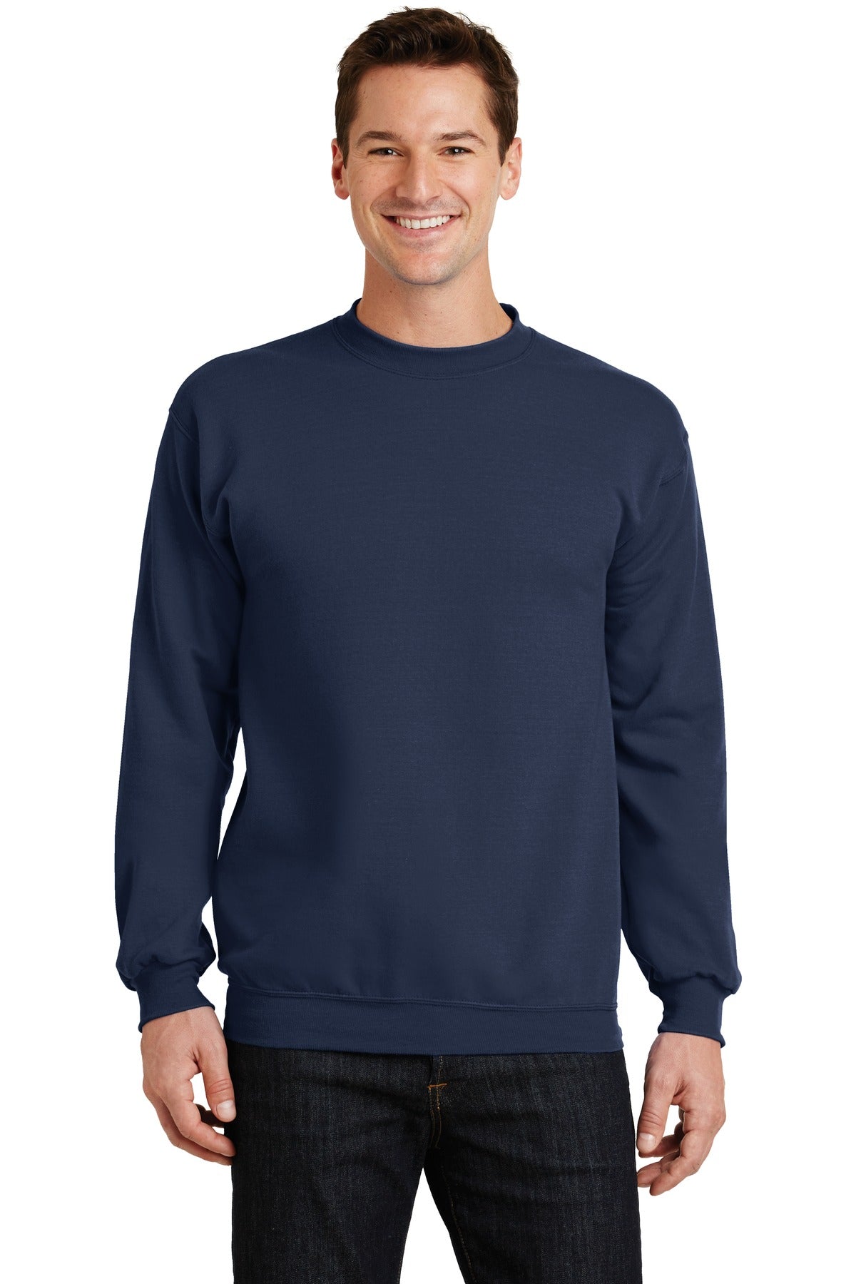 Port & Coâ„¢ Core Fleece Crewneck Sweatshirt. PC78