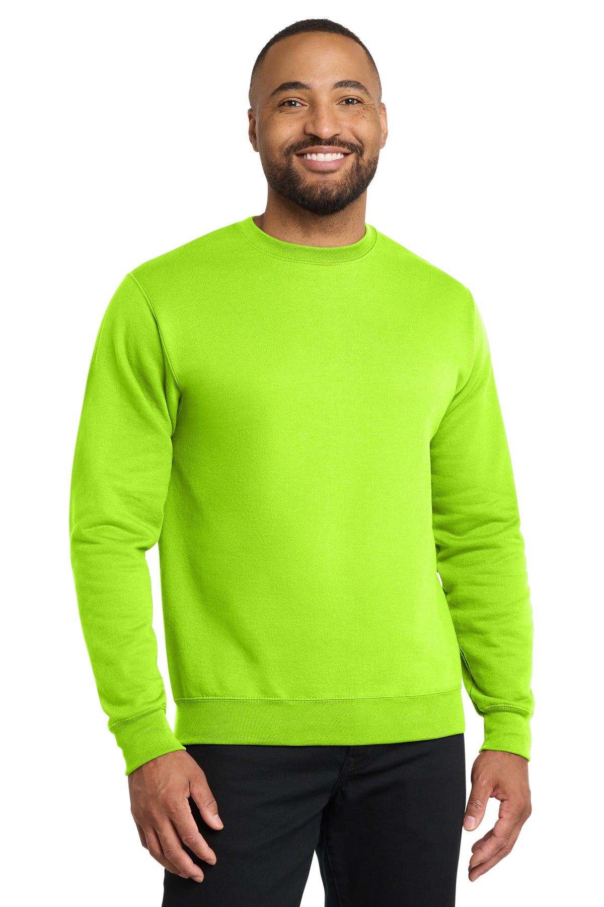 Port & Coƒ?› Core Fleece Crewneck Sweatshirt. PC78