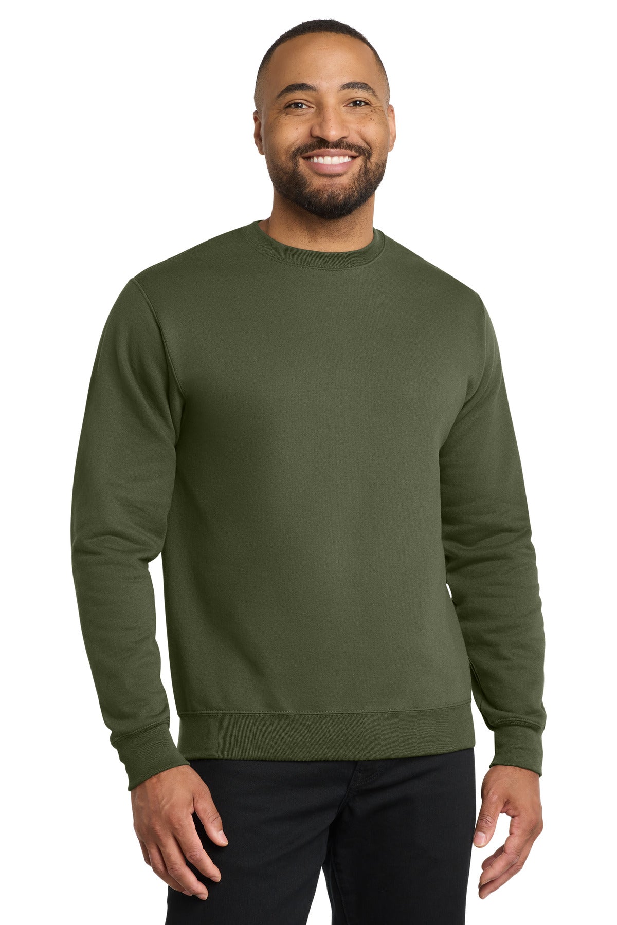 Port & Coƒ?› Core Fleece Crewneck Sweatshirt. PC78