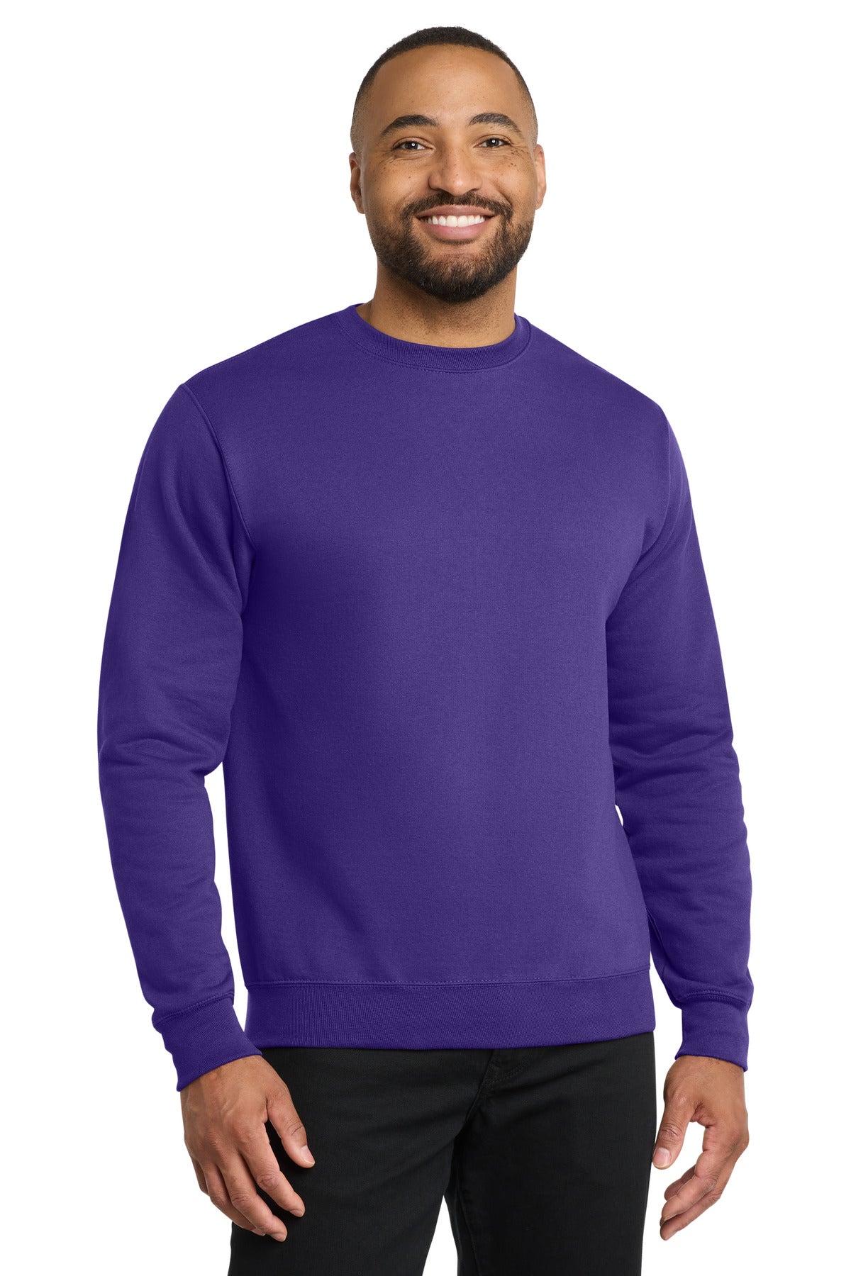 Port & Coƒ?› Core Fleece Crewneck Sweatshirt. PC78