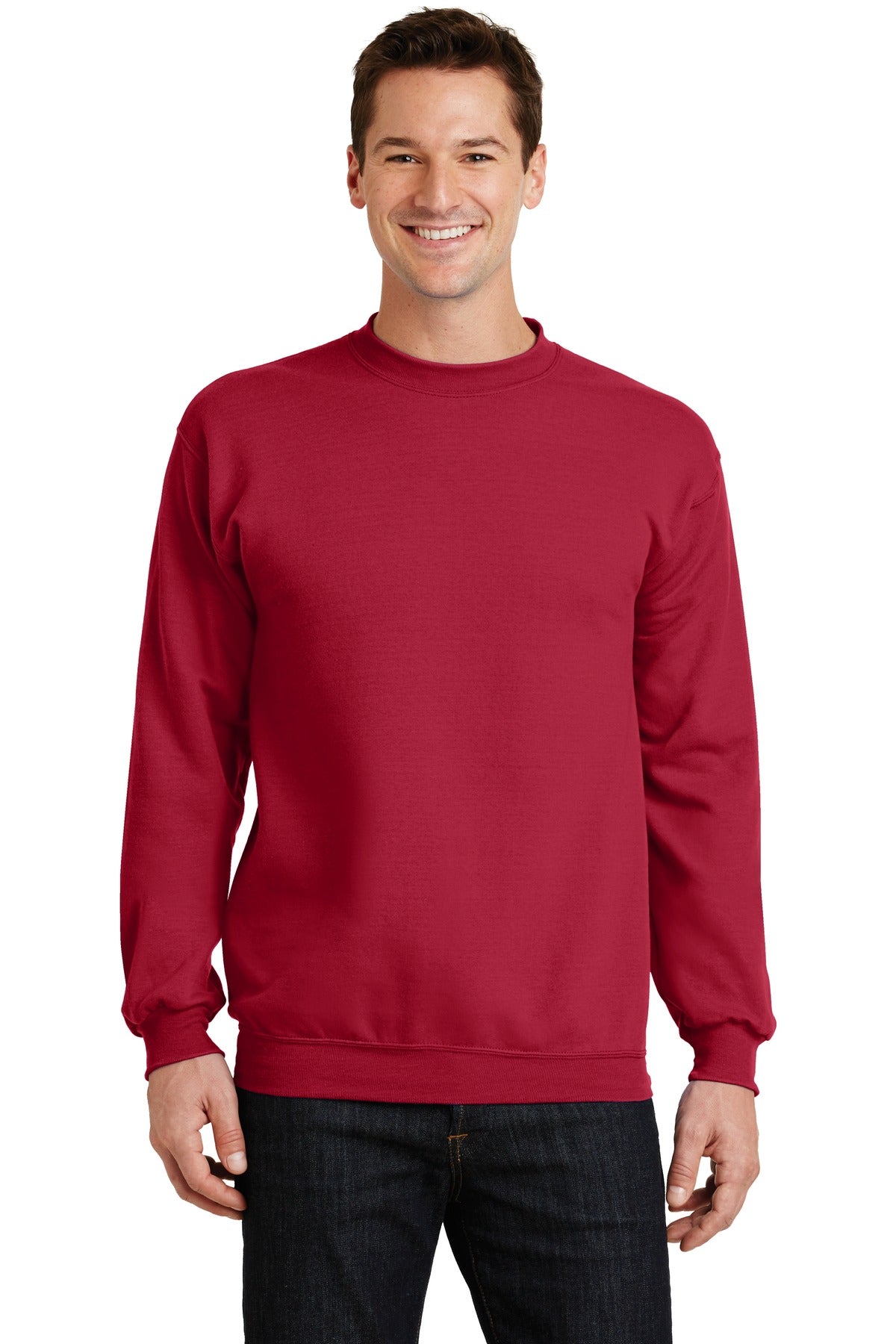 Port & Coâ„¢ Core Fleece Crewneck Sweatshirt. PC78