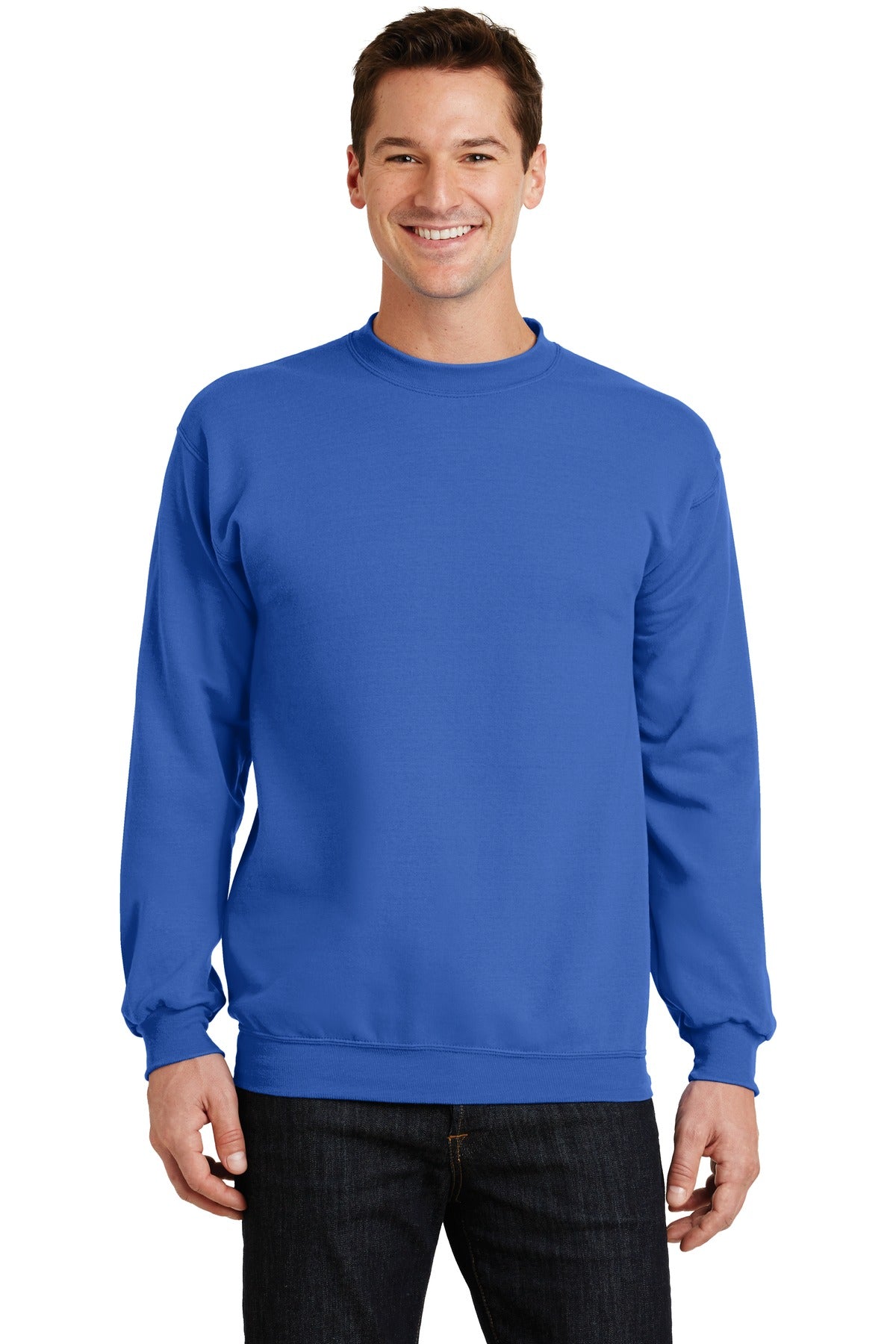 Port & Coâ„¢ Core Fleece Crewneck Sweatshirt. PC78