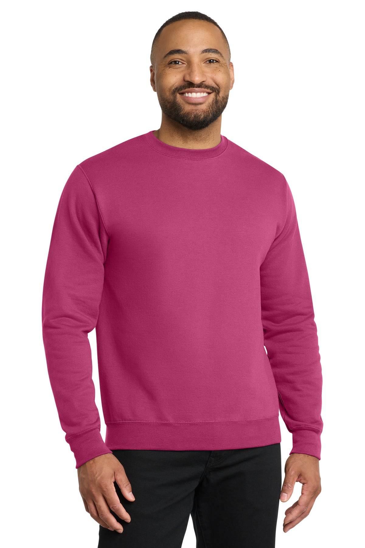 Port & Coƒ?› Core Fleece Crewneck Sweatshirt. PC78