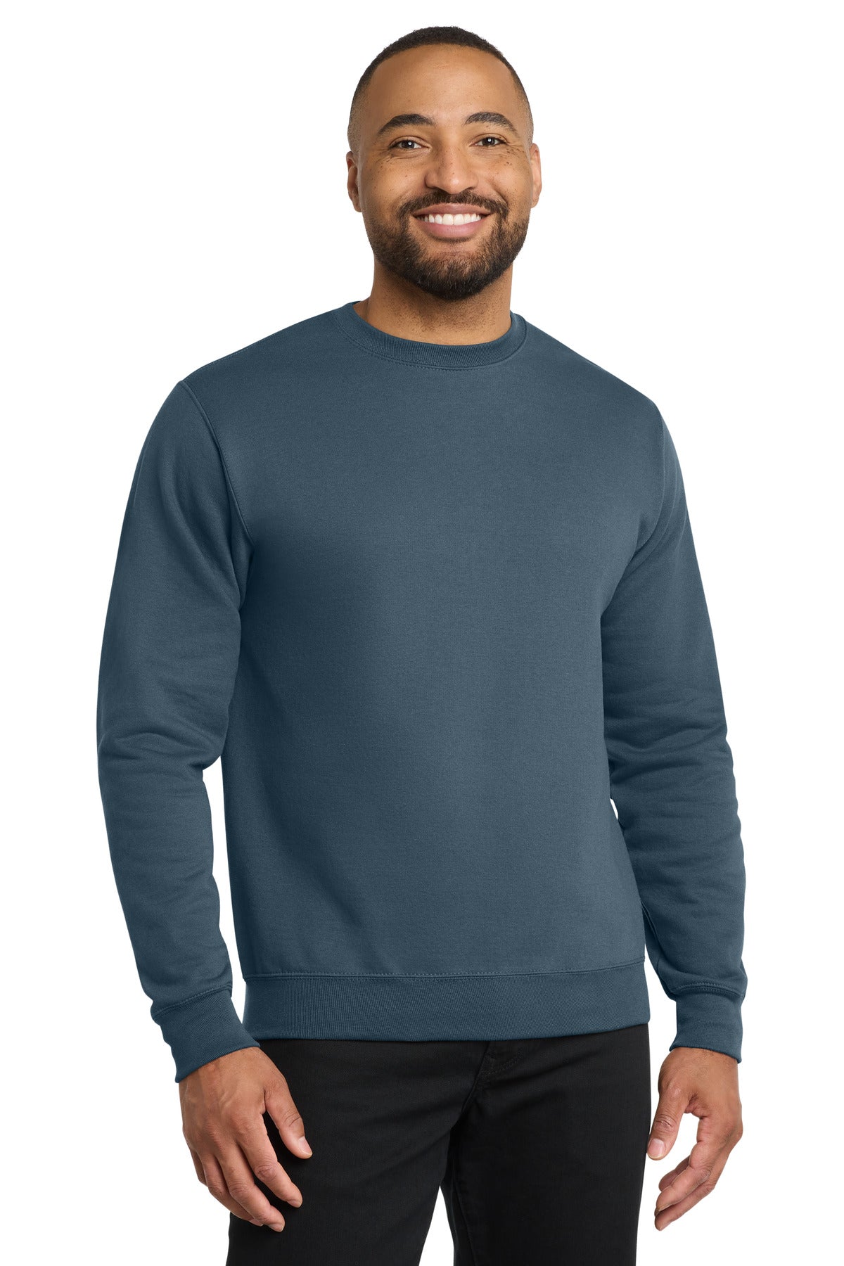Port & Coƒ?› Core Fleece Crewneck Sweatshirt. PC78