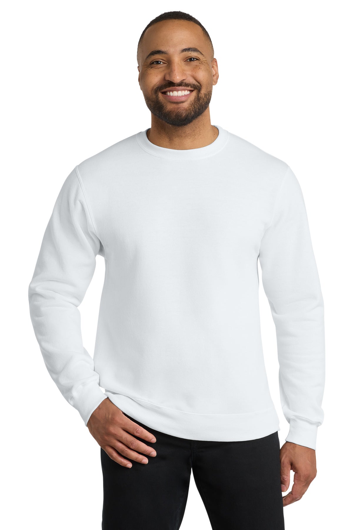 Port & Coƒ?› Core Fleece Crewneck Sweatshirt. PC78