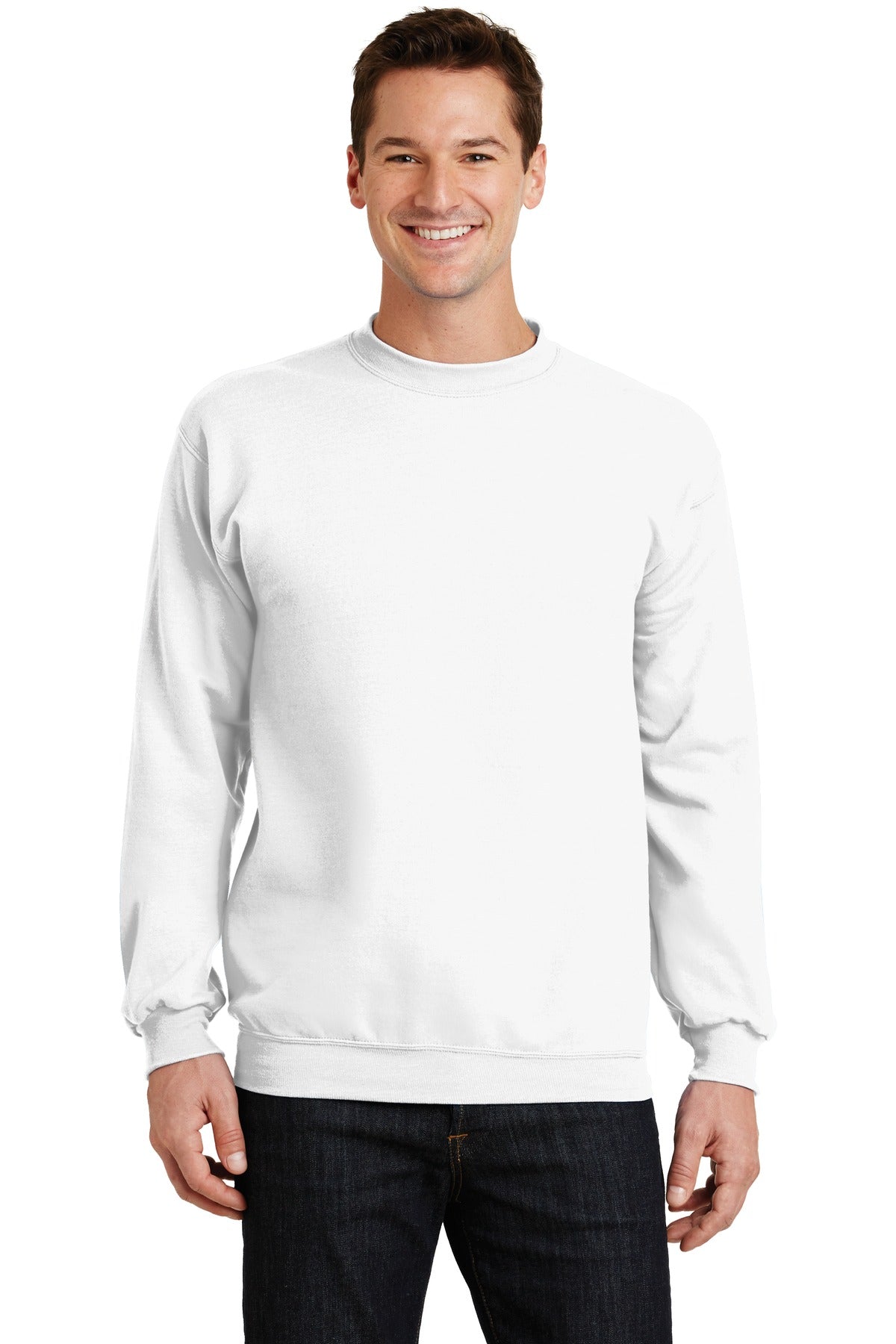 Port & Coâ„¢ Core Fleece Crewneck Sweatshirt. PC78