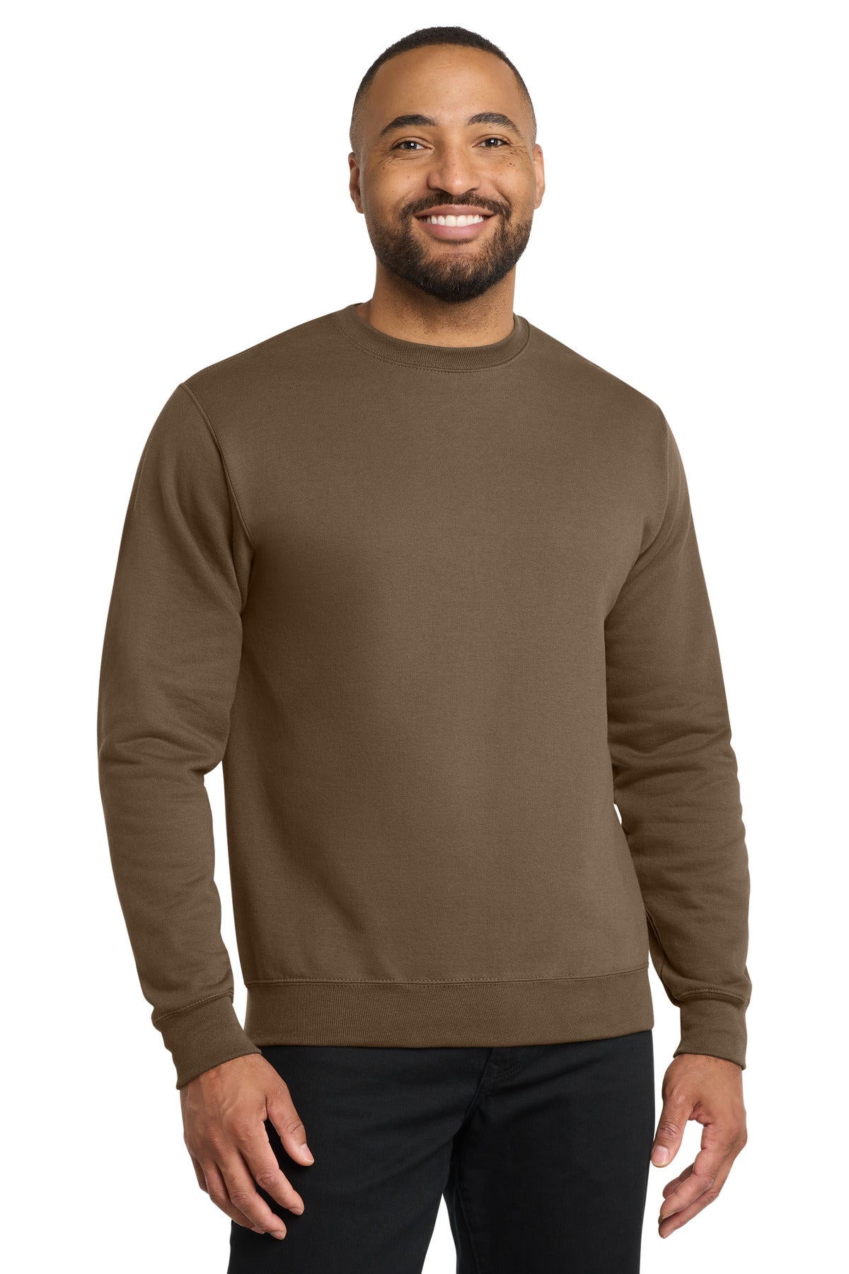 Port & Coƒ?› Core Fleece Crewneck Sweatshirt. PC78