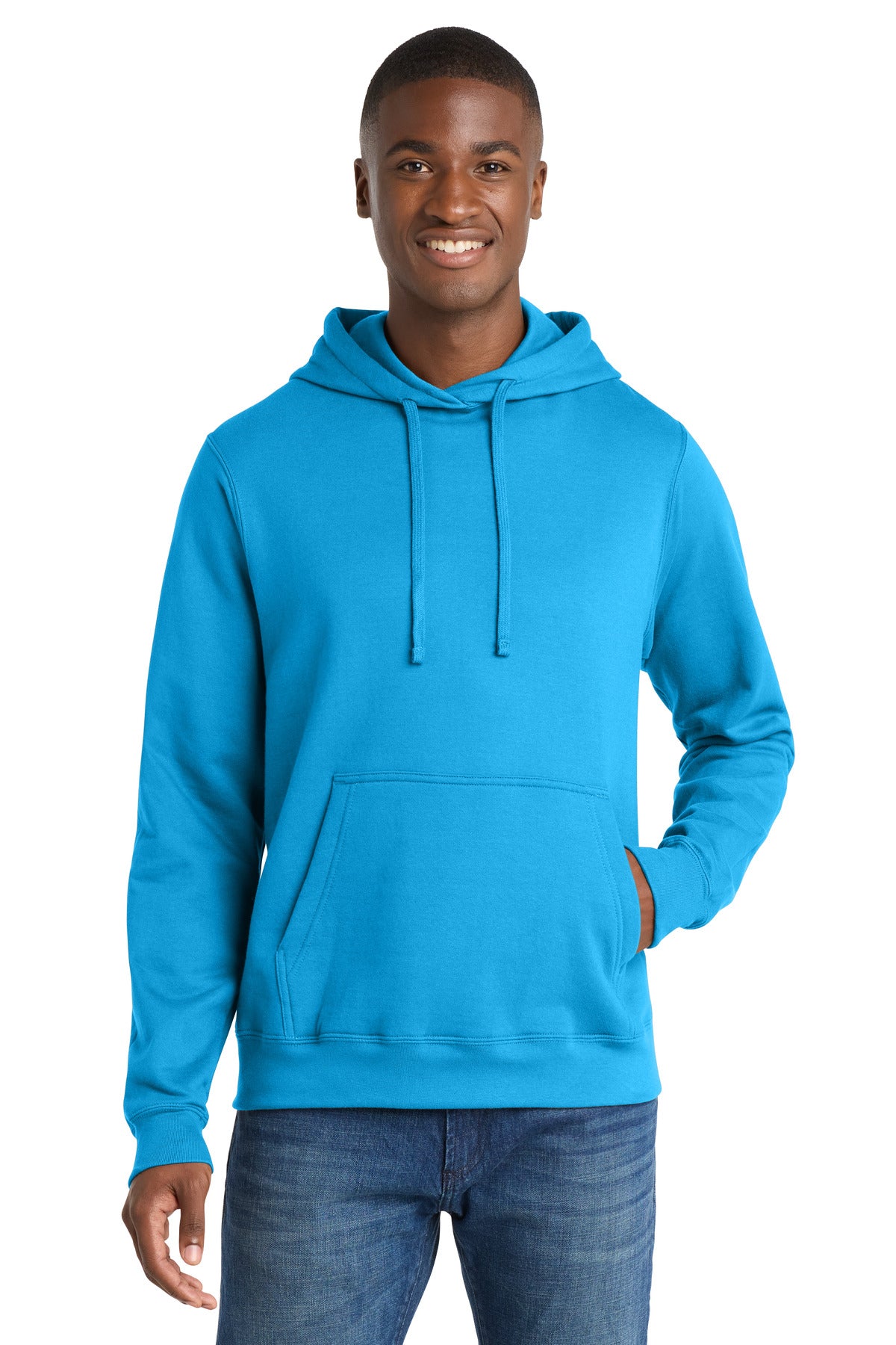 Port & Coâ„¢ Fan Favorite Fleece Pullover Hooded Sweatshirt. PC850H