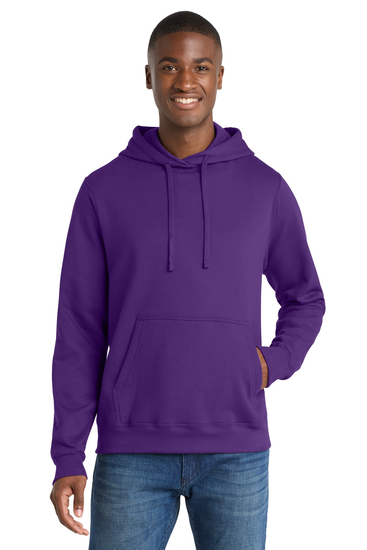 Port & Coâ„¢ Fan Favorite Fleece Pullover Hooded Sweatshirt. PC850H