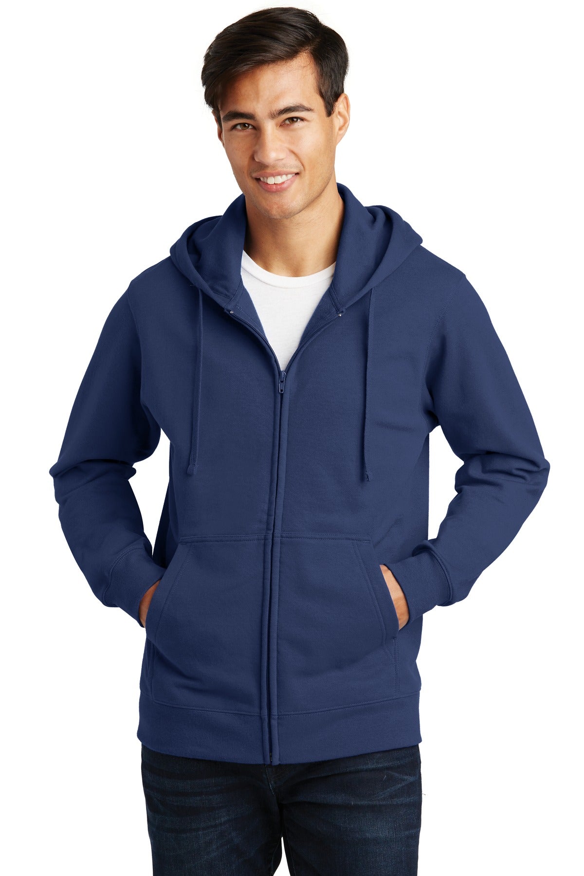 Port & Company? Fan Favorite Fleece Full-Zip Hooded Sweatshirt. PC850ZH