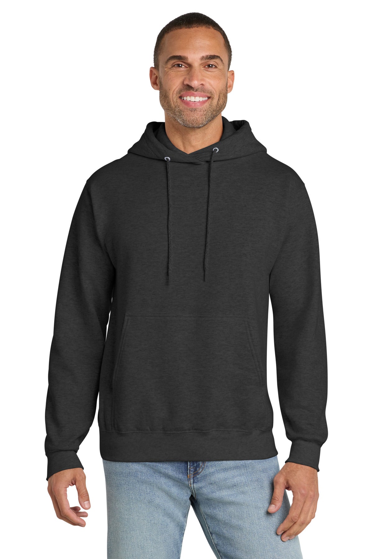 Port & Coâ„¢ Essential Fleece Pullover Hooded Sweatshirt.  PC90H