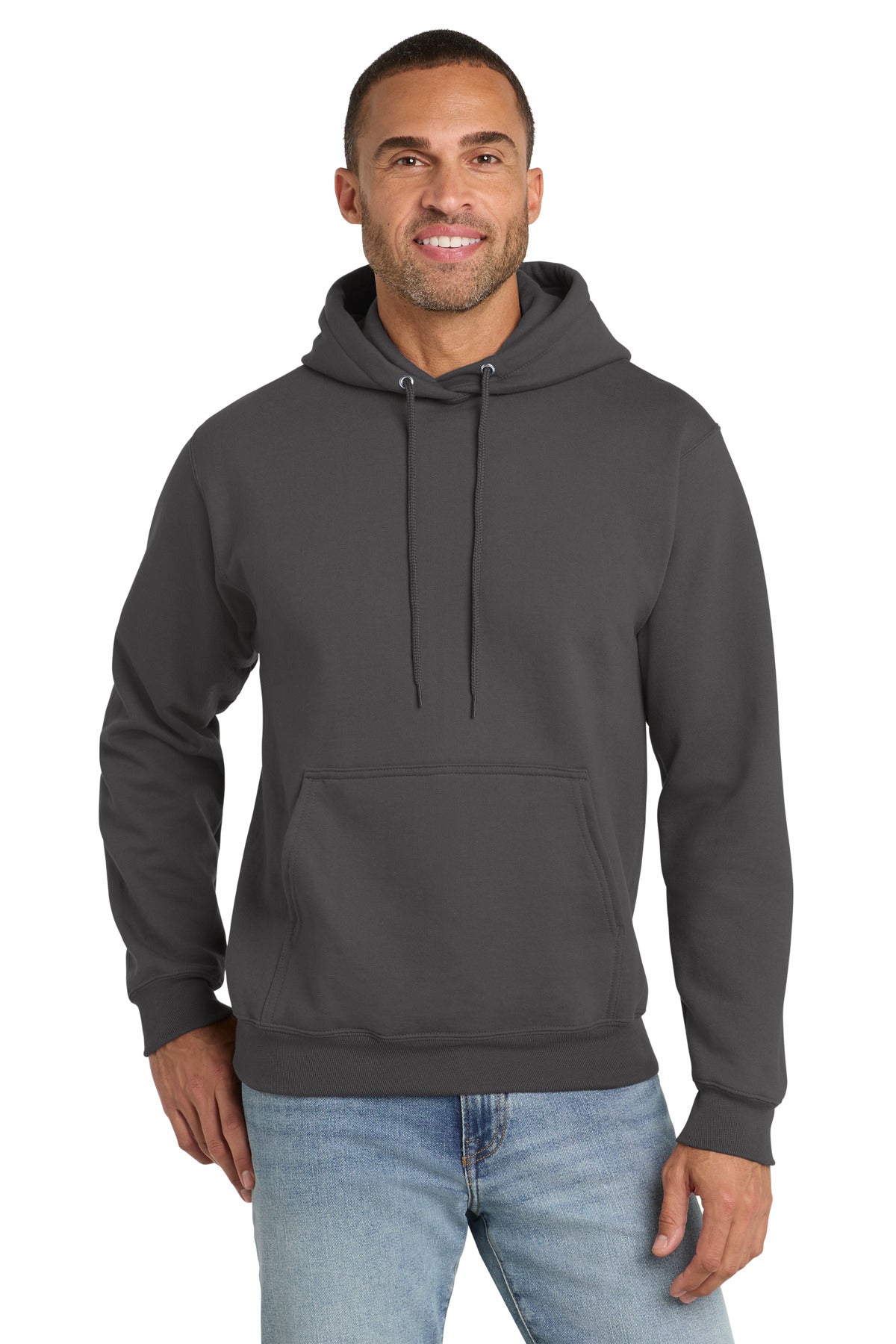 Port & Coâ„¢ Essential Fleece Pullover Hooded Sweatshirt.  PC90H