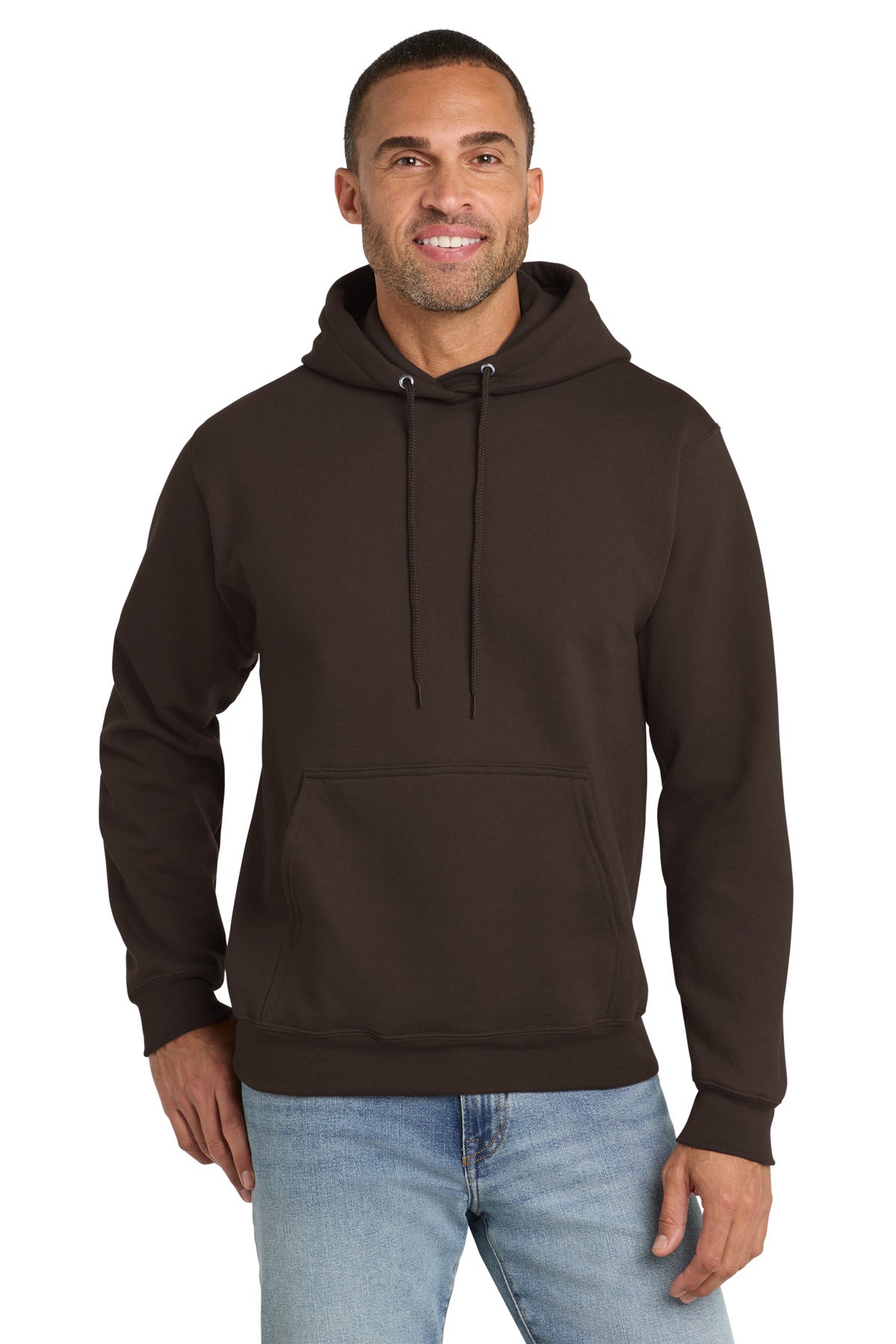 Port & Coâ„¢ Essential Fleece Pullover Hooded Sweatshirt.  PC90H