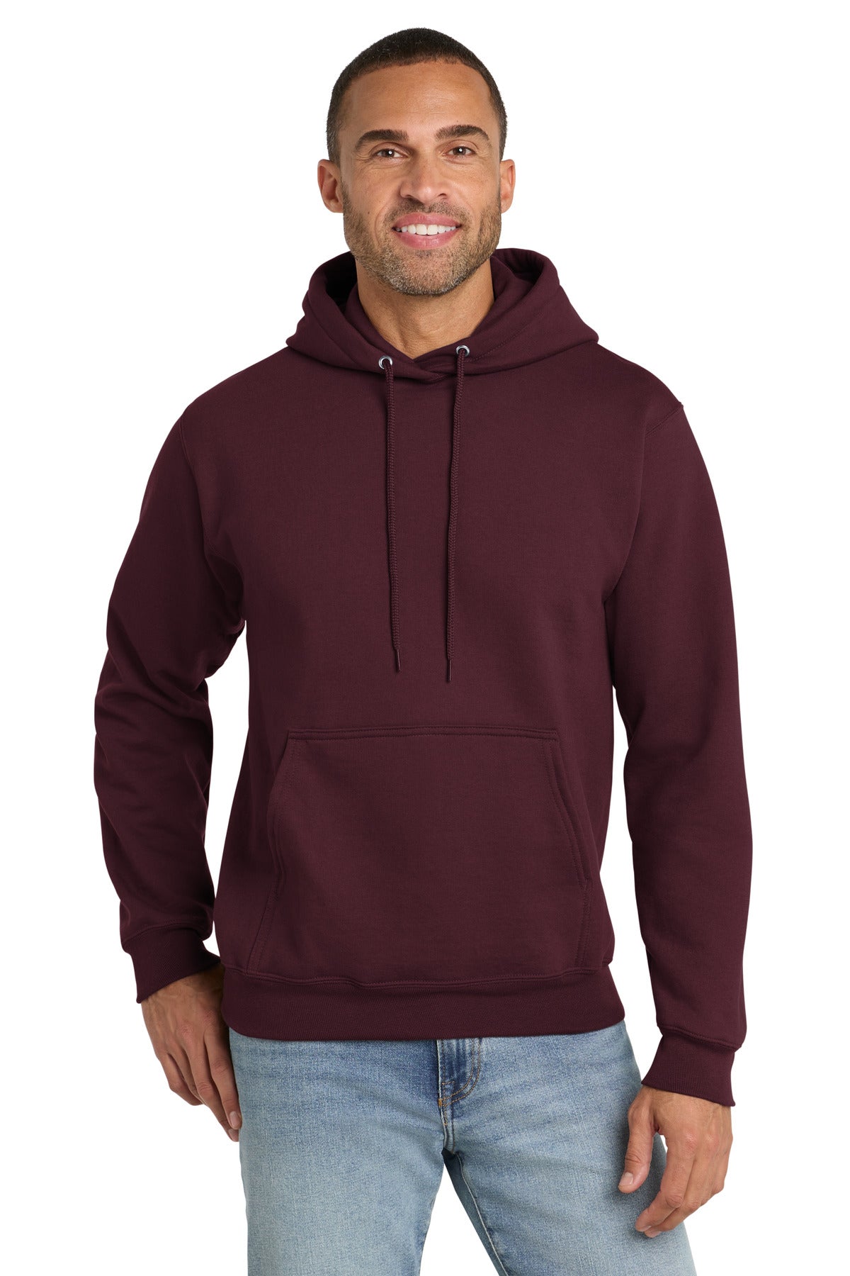 Port & Coâ„¢ Essential Fleece Pullover Hooded Sweatshirt.  PC90H