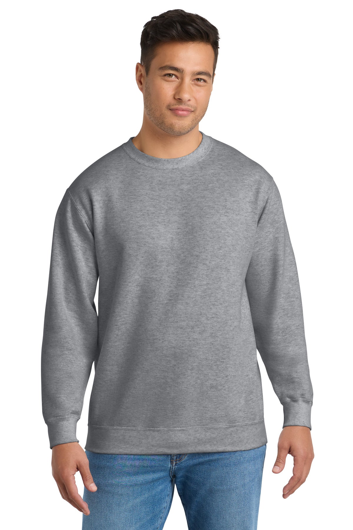 Port & Coâ„¢ Tall Essential Fleece Crewneck Sweatshirt. PC90T