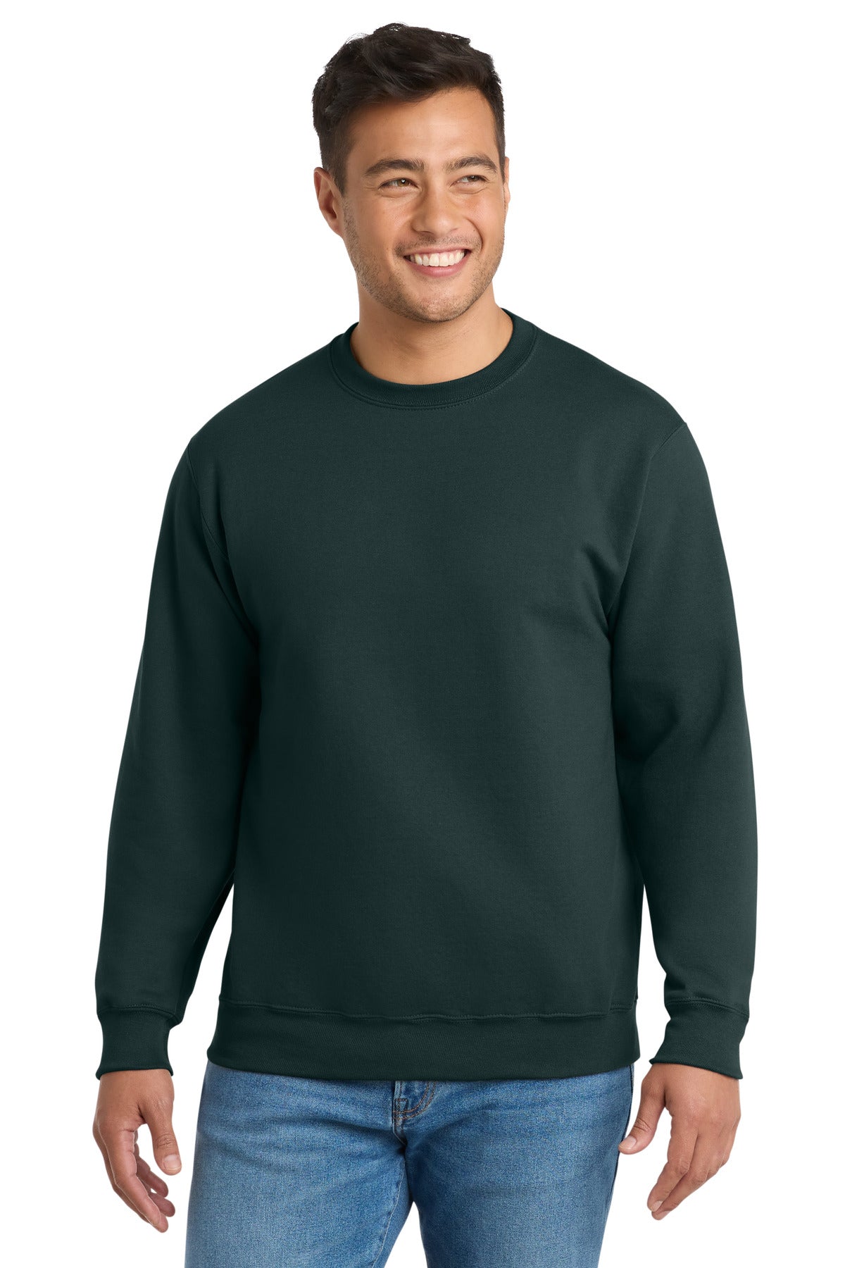 Port & Coƒ?› Tall Essential Fleece Crewneck Sweatshirt. PC90T