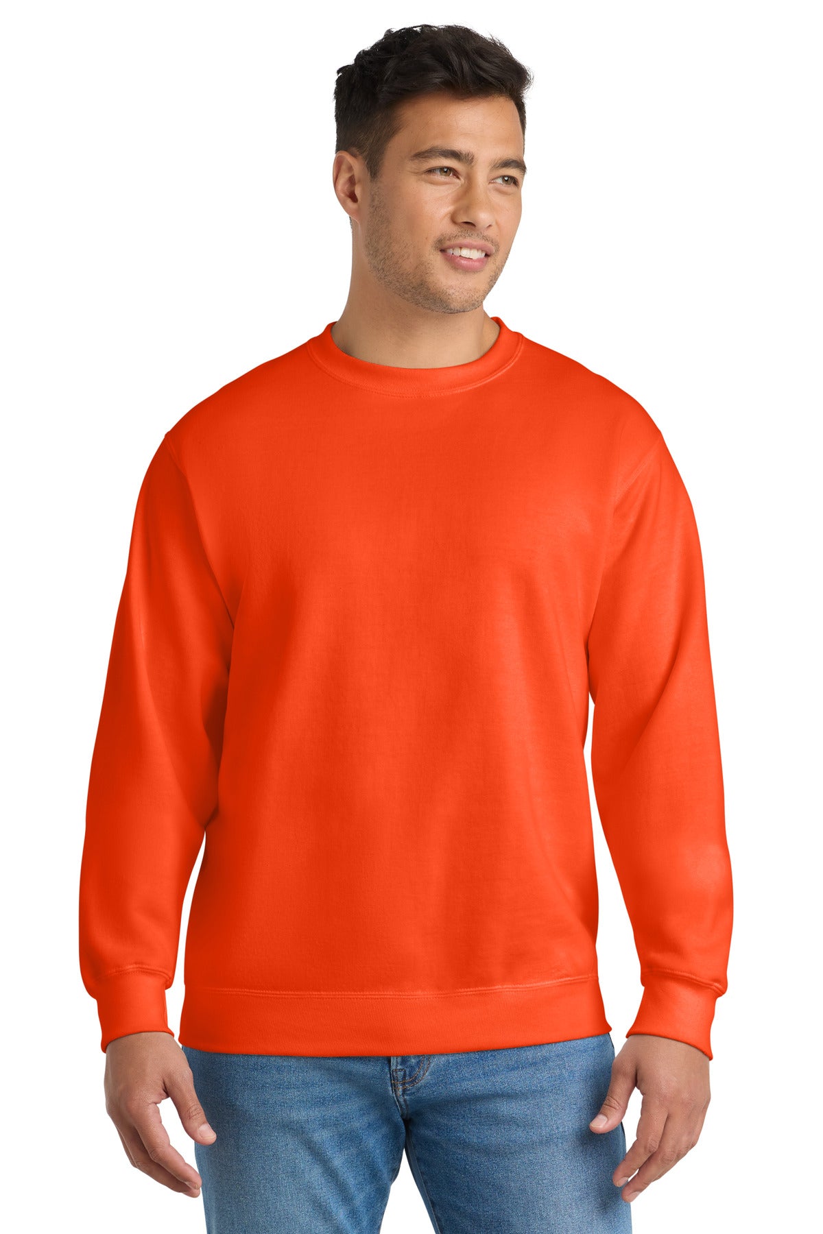 Port & Coâ„¢ Tall Essential Fleece Crewneck Sweatshirt. PC90T