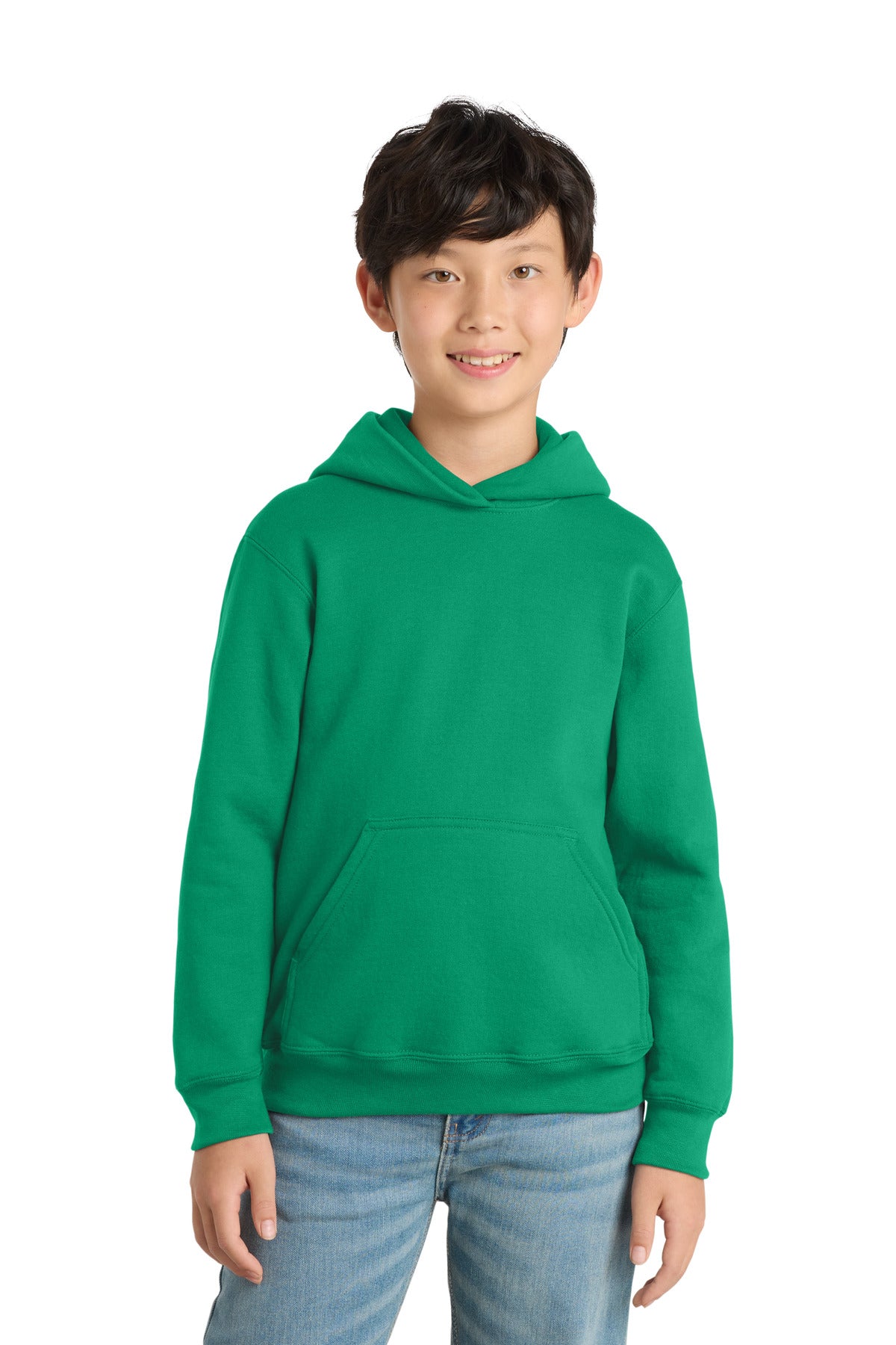 Port & Coâ„¢ Youth Core Fleece Pullover Hooded Sweatshirt.  PC90YH