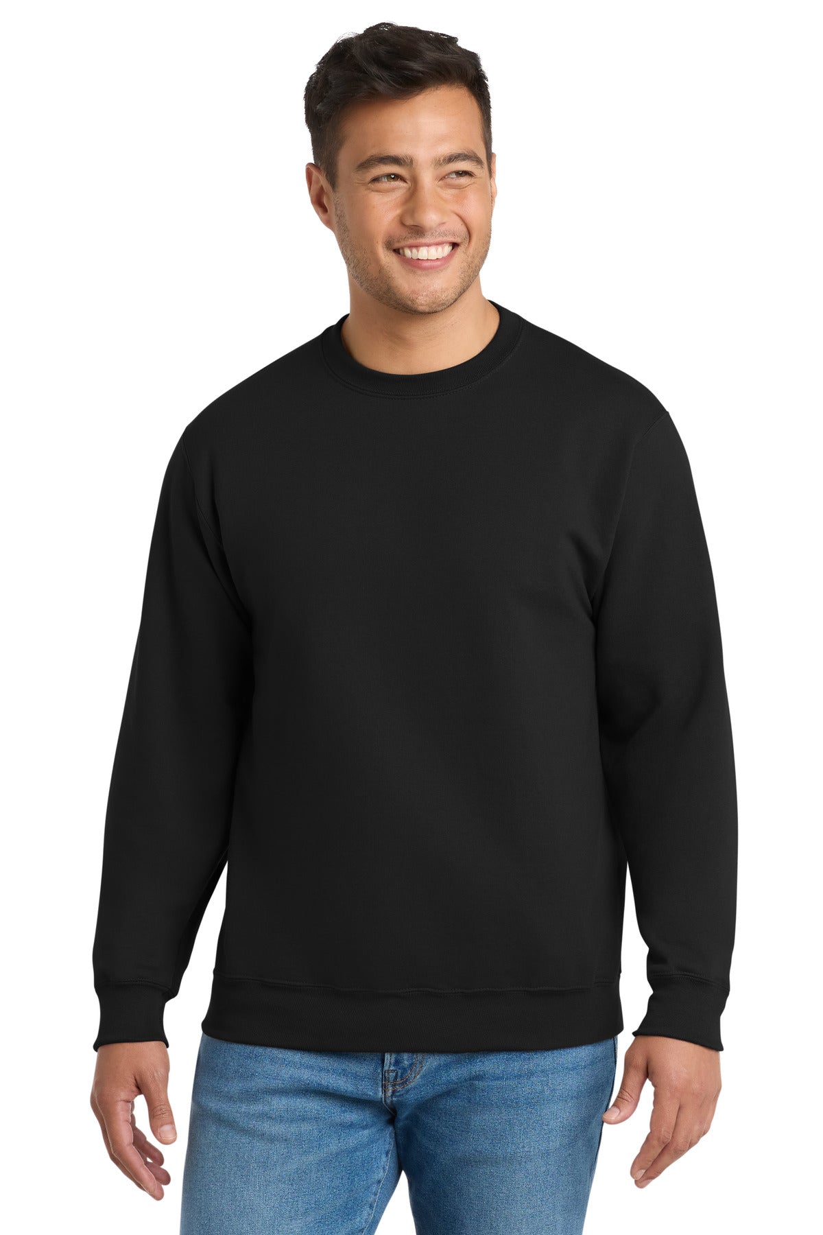 Port & Coâ„¢ Essential Fleece Crewneck Sweatshirt.  PC90
