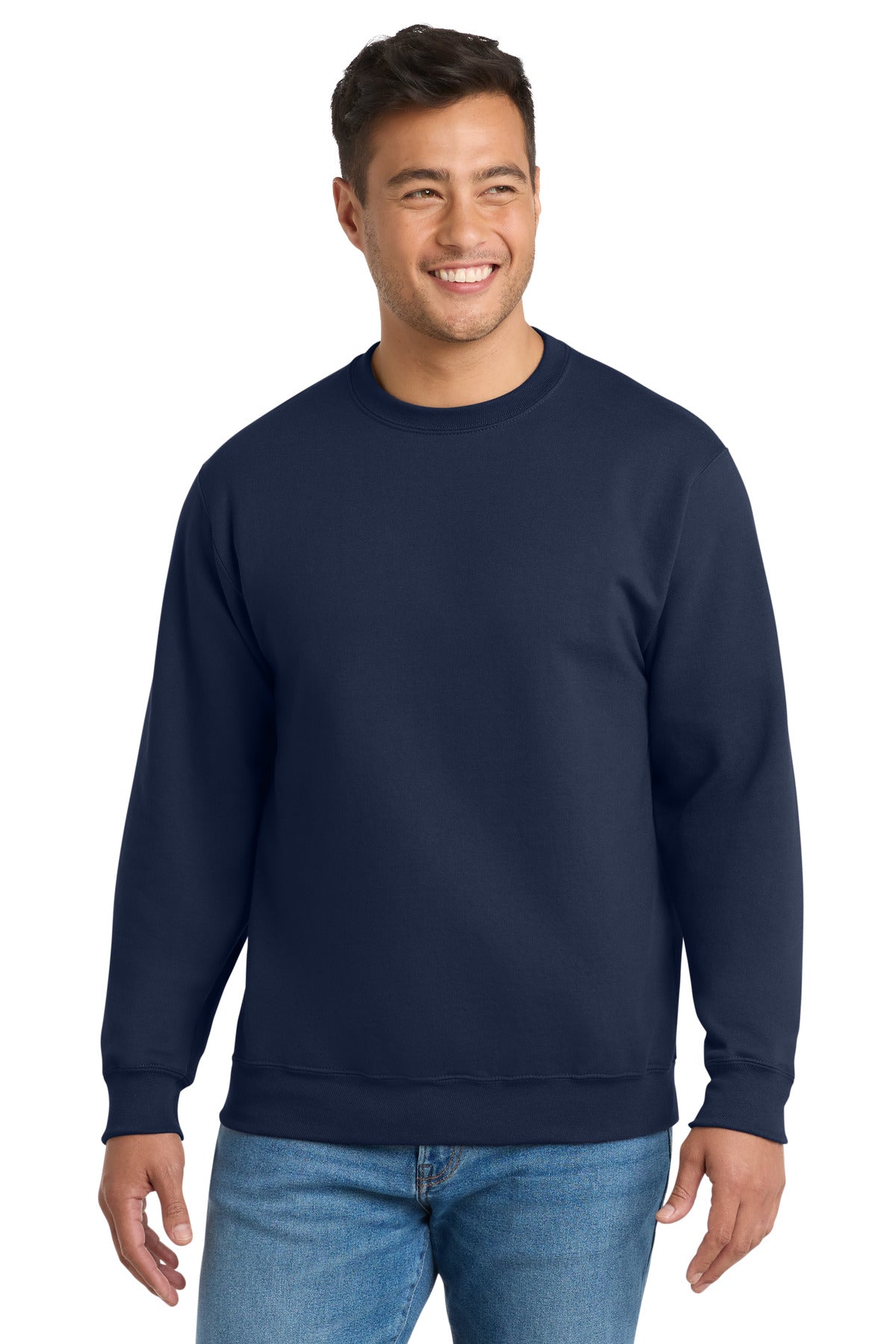 Port & Coâ„¢ Essential Fleece Crewneck Sweatshirt.  PC90