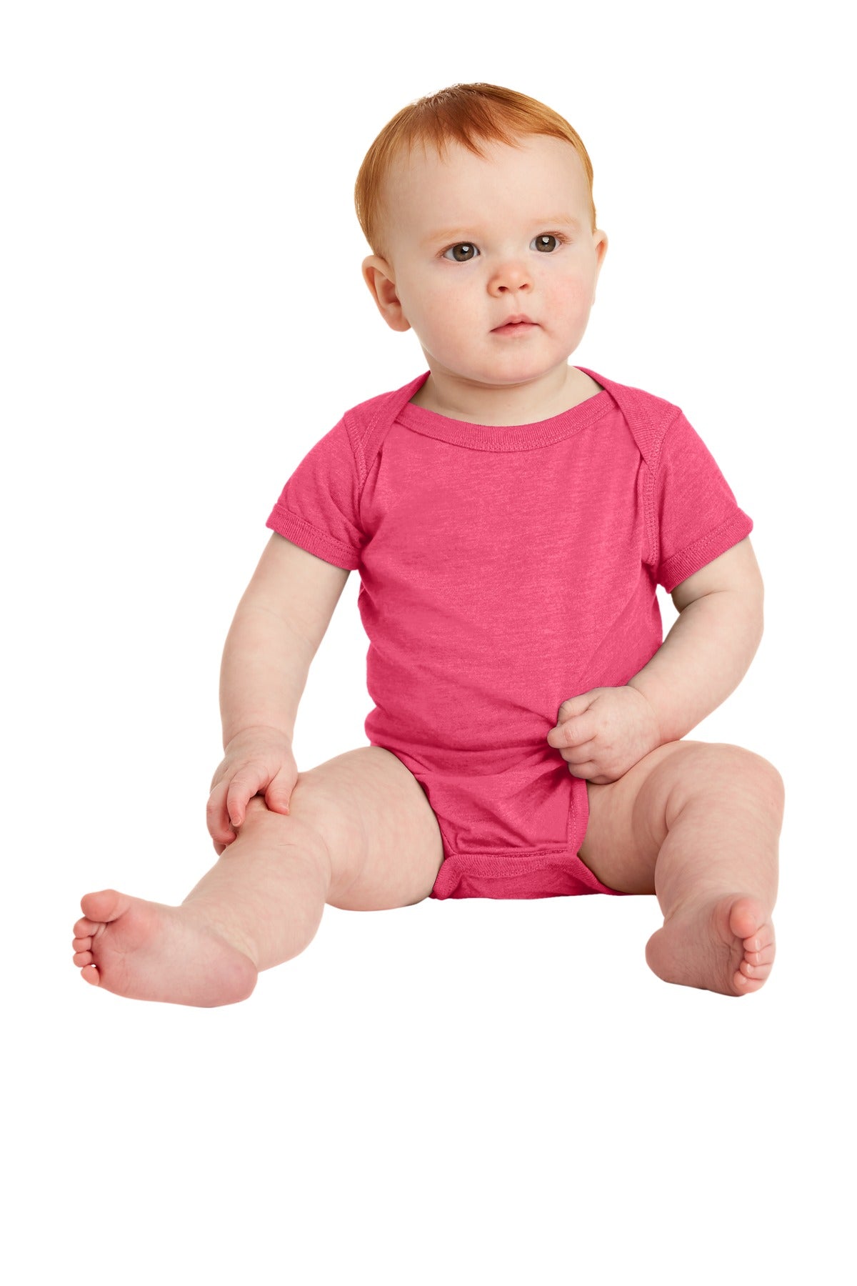 Rabbit Skinsâ„¢ Infant Vintage Fine Jersey Bodysuit . RS4424