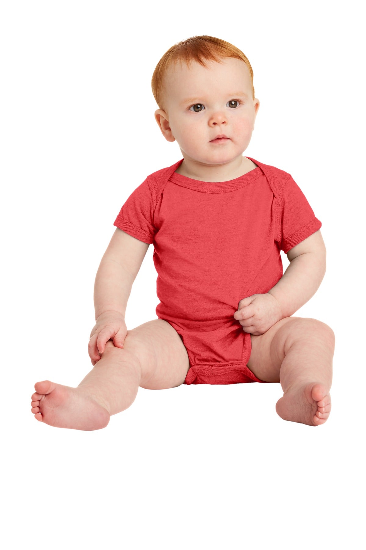 Rabbit Skinsâ„¢ Infant Vintage Fine Jersey Bodysuit . RS4424