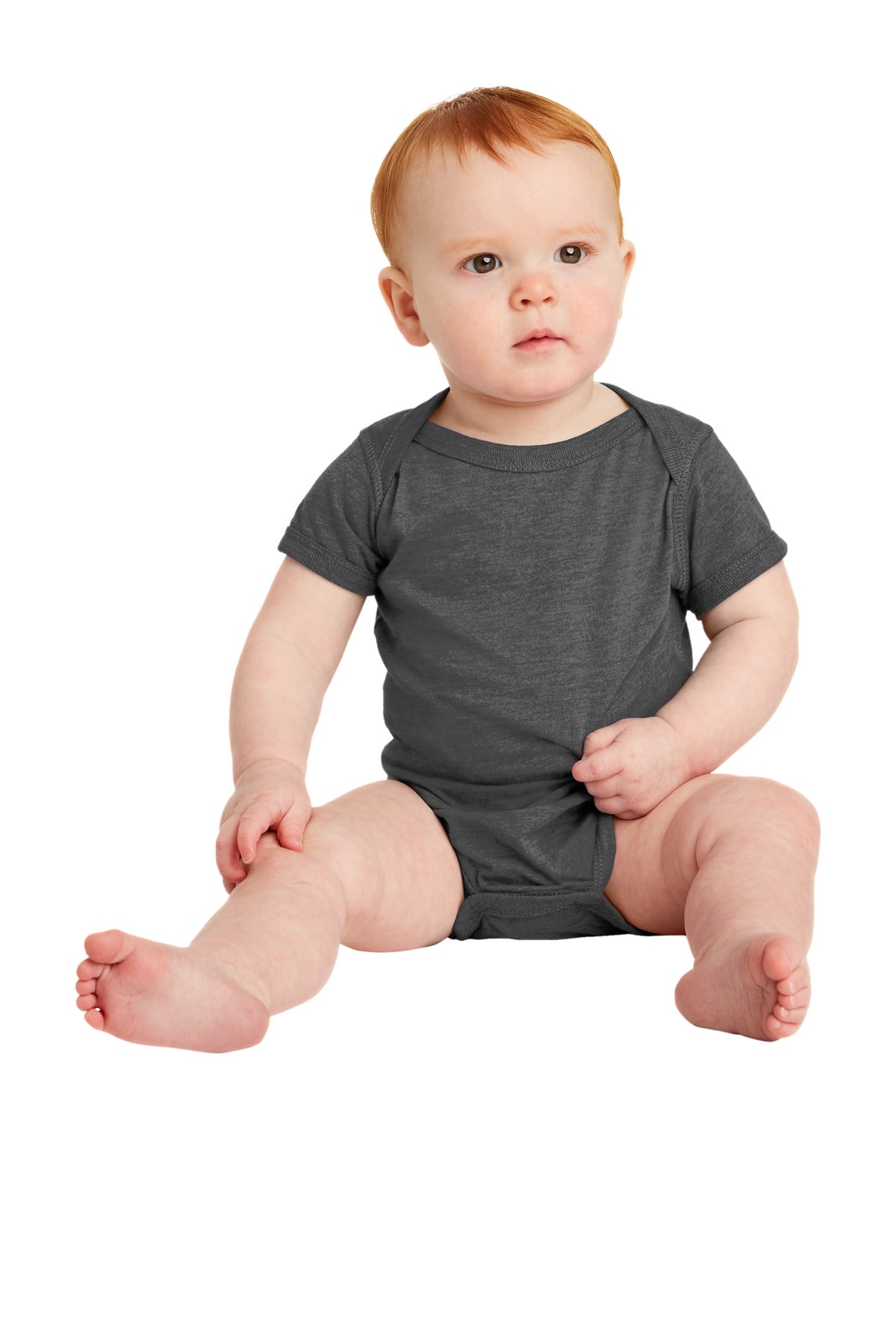 Rabbit Skinsâ„¢ Infant Vintage Fine Jersey Bodysuit . RS4424