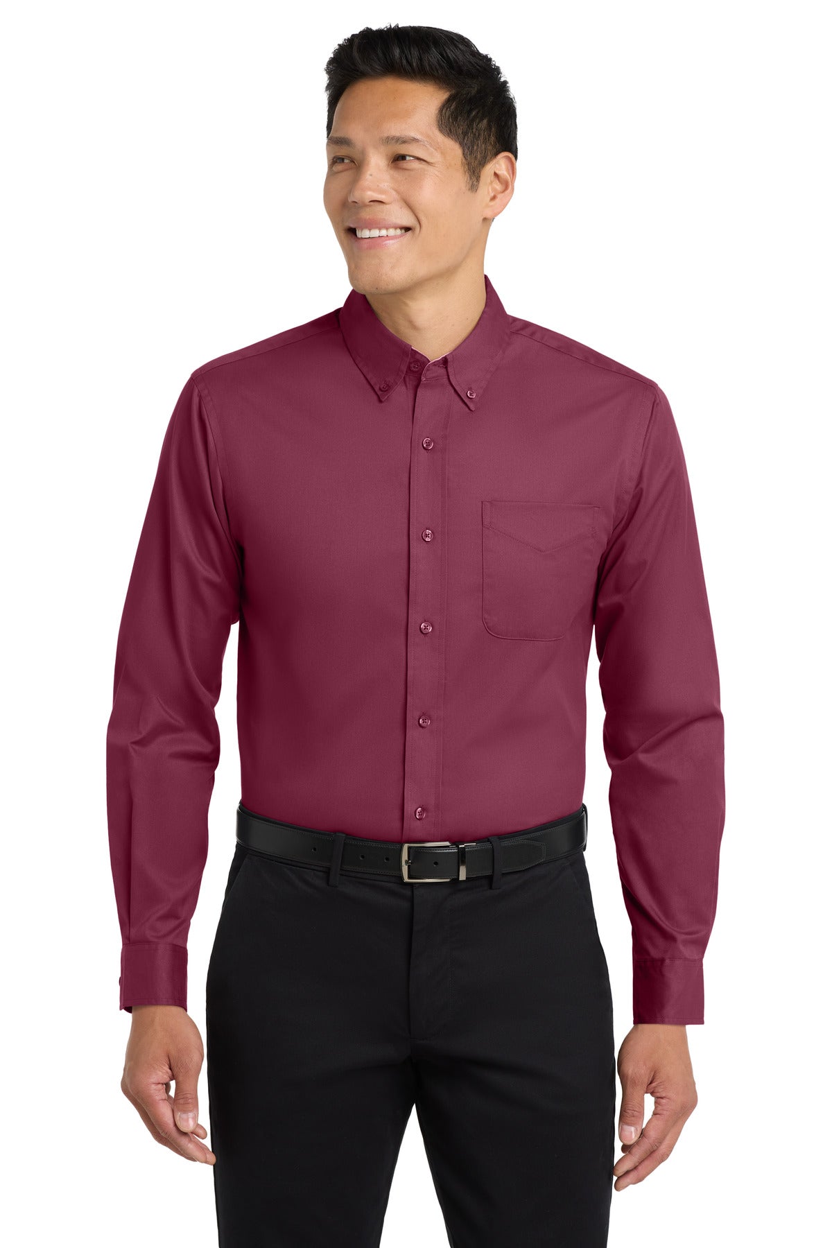 Port AuthorityÂ® Extended Size Long Sleeve Easy Care Shirt S608ES