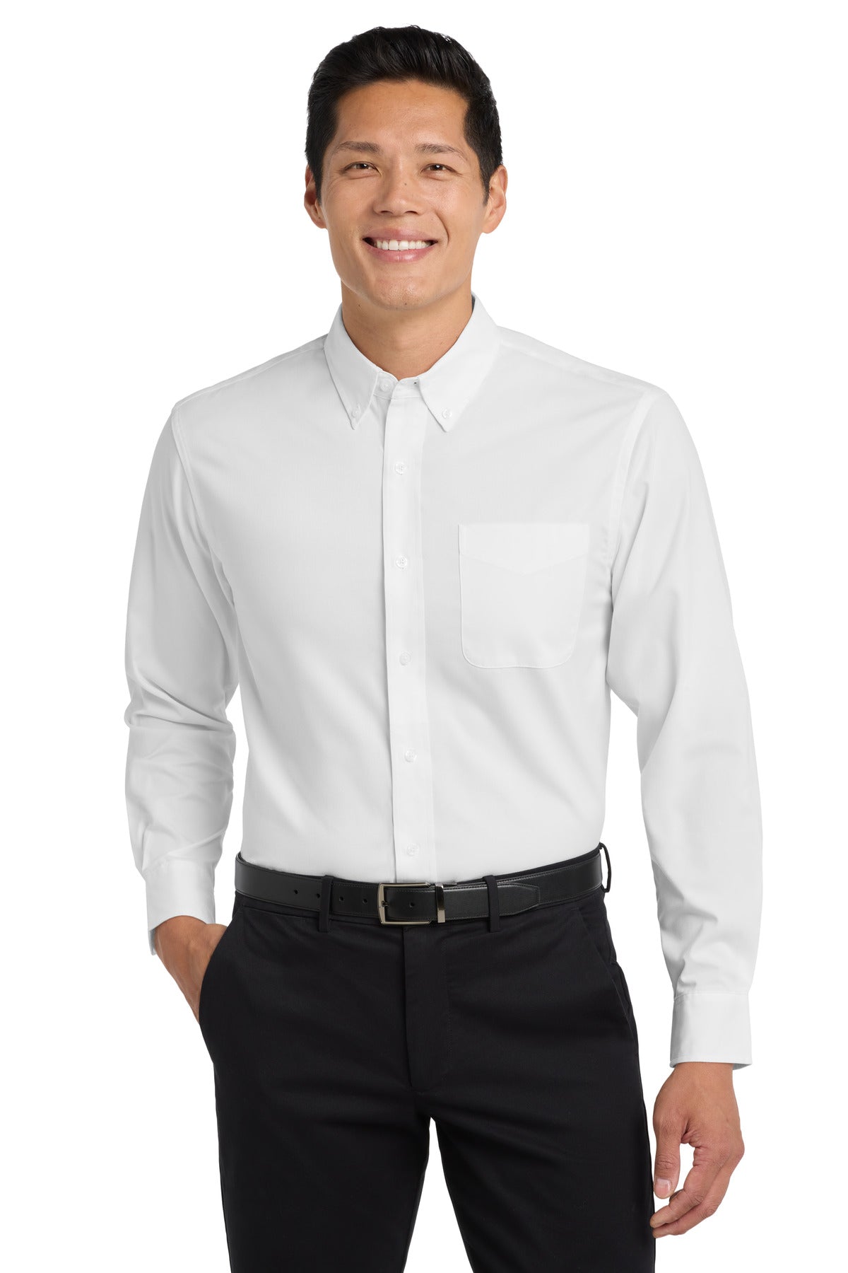 Port AuthorityÂ® Extended Size Long Sleeve Easy Care Shirt S608ES