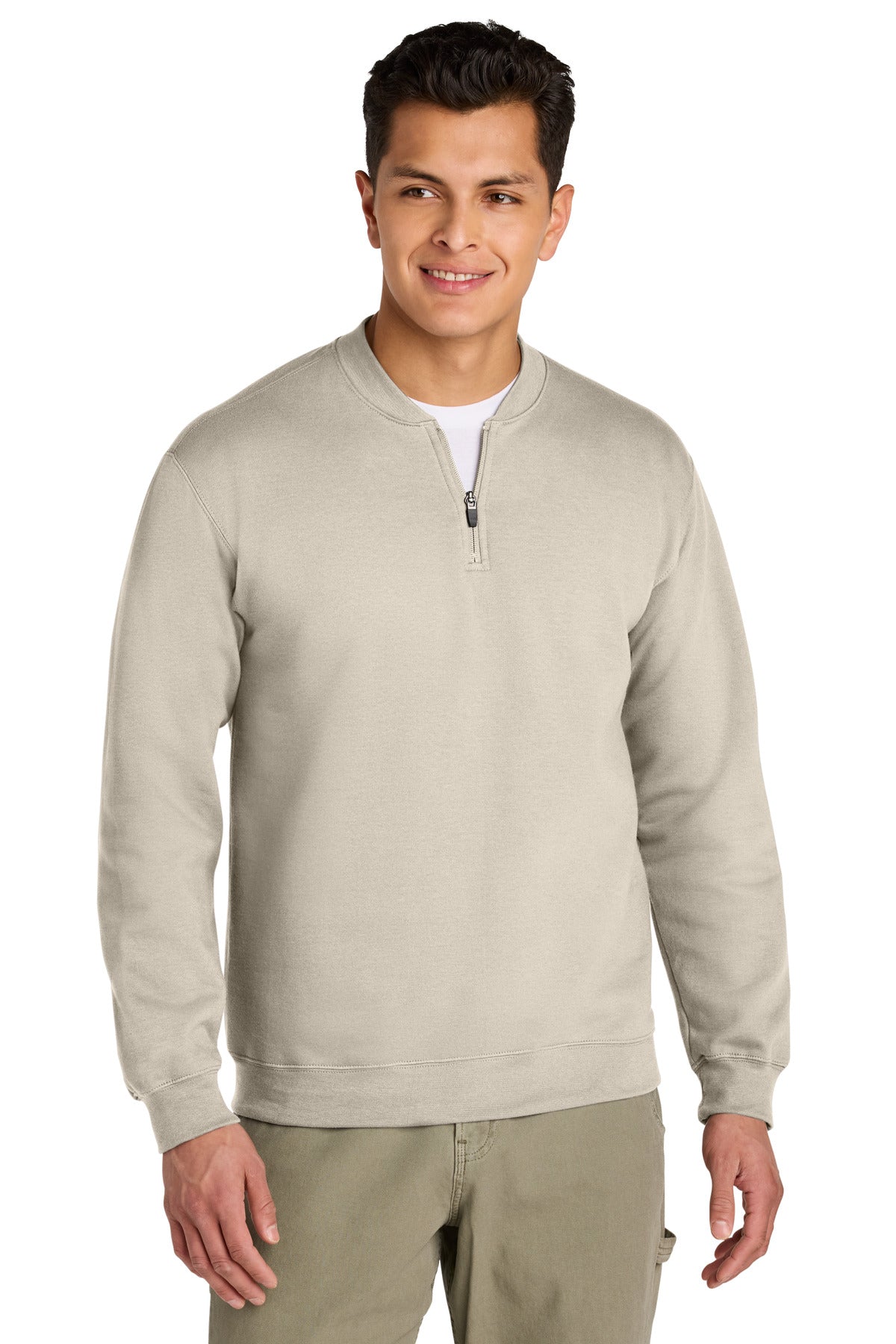 GildanÂ® SoftstyleÂ® Midweight Fleece 1/4-Zip SF008