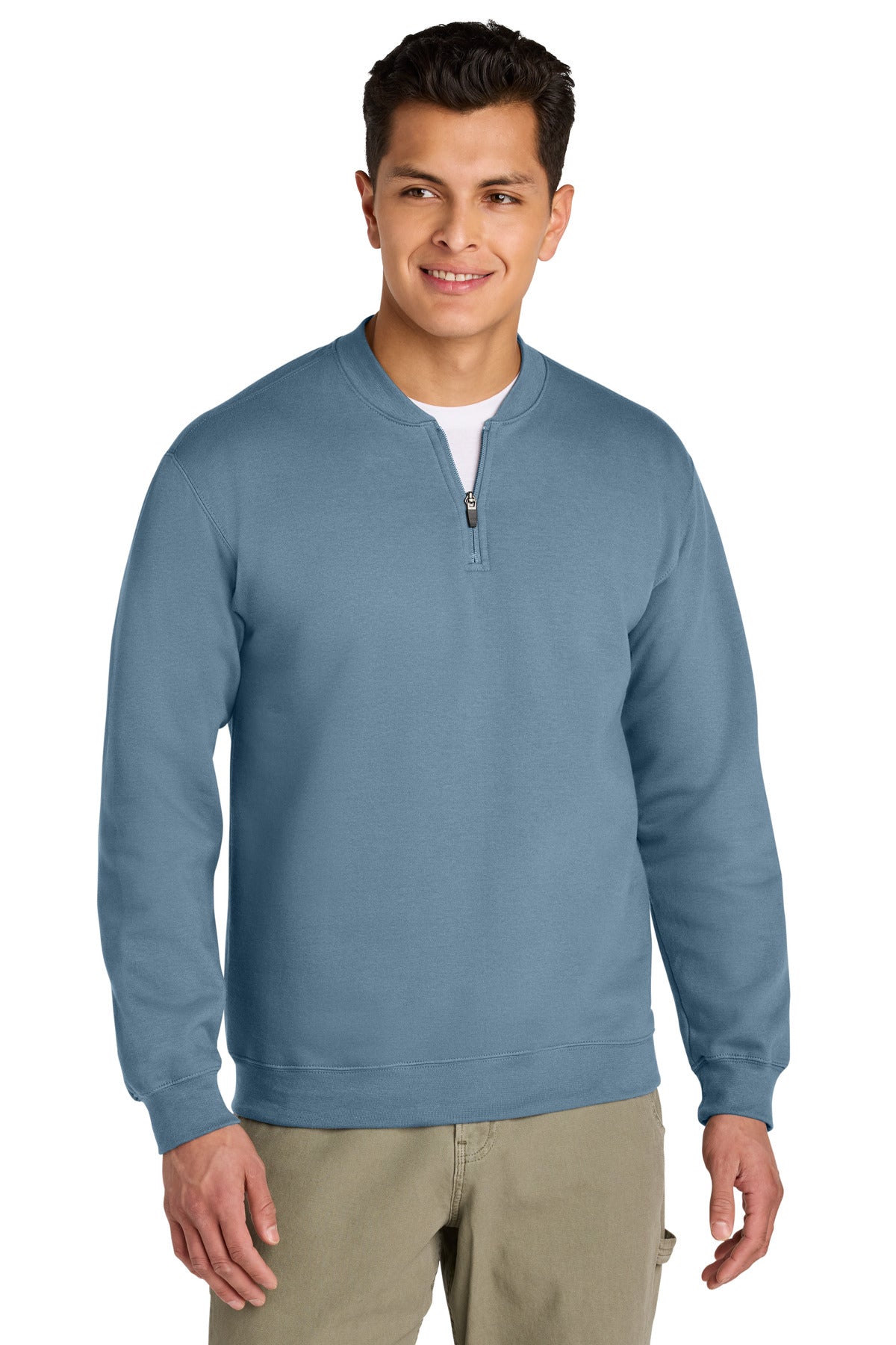 GildanÂ® SoftstyleÂ® Midweight Fleece 1/4-Zip SF008