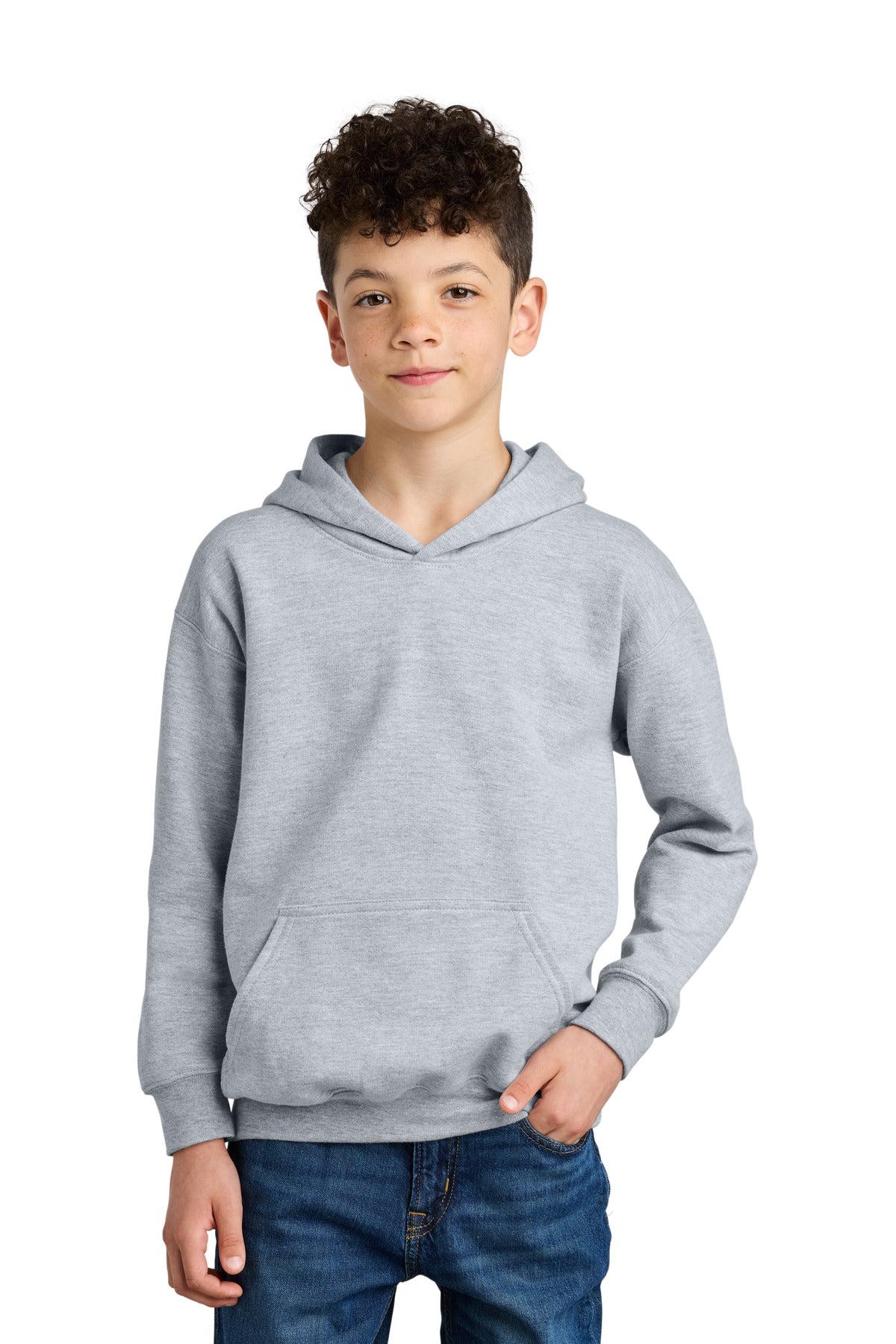 GildanÂ® Youth SoftstyleÂ® Midweight Fleece Hoodie SF500B