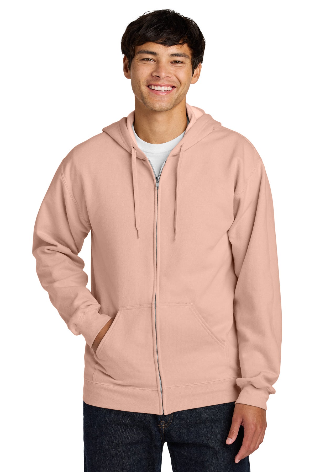 Gildan SoftstyleÂ® Midweight Fleece Full-Zip Hooded Sweatshirt SF600