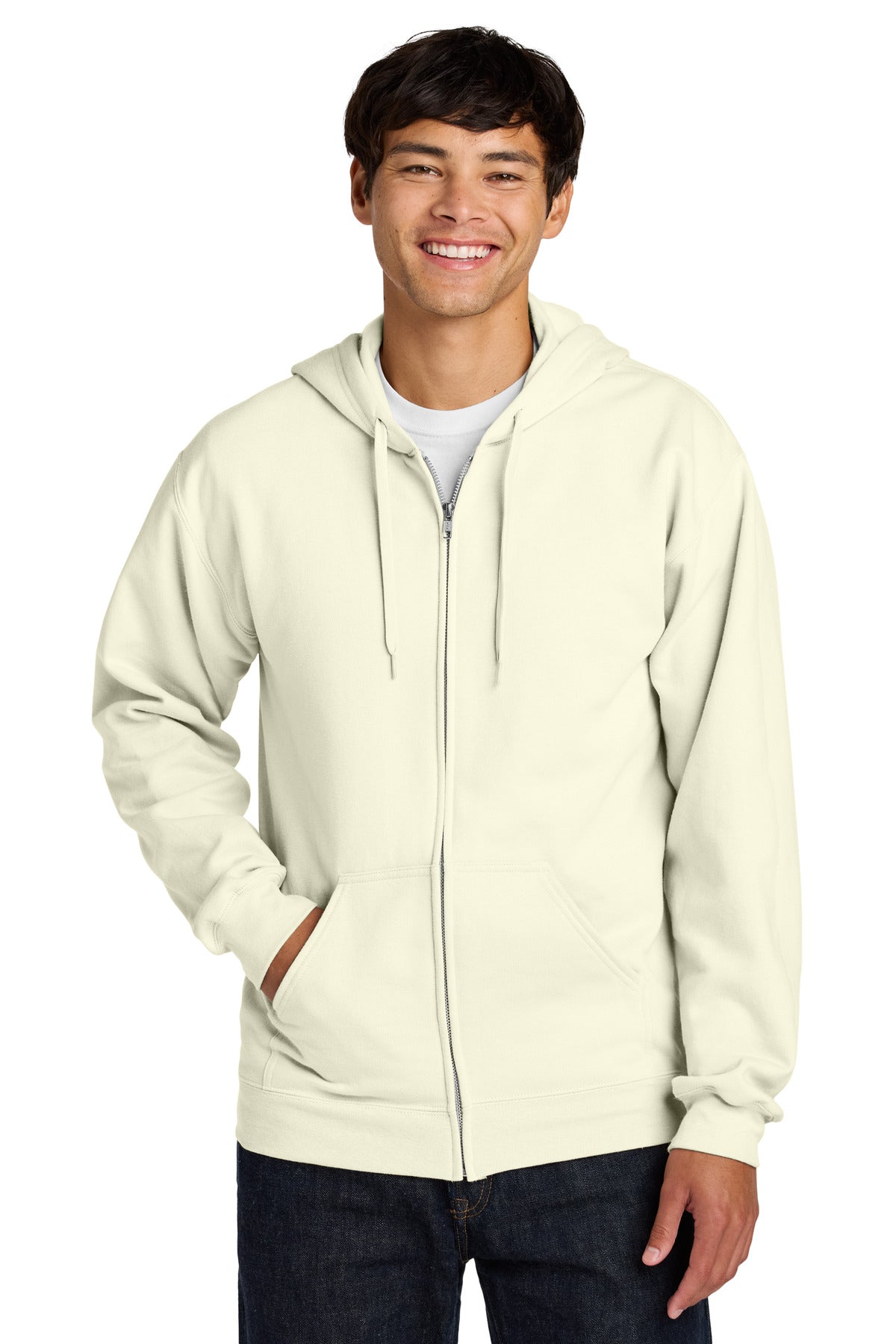 Gildan SoftstyleÂ® Midweight Fleece Full-Zip Hooded Sweatshirt SF600
