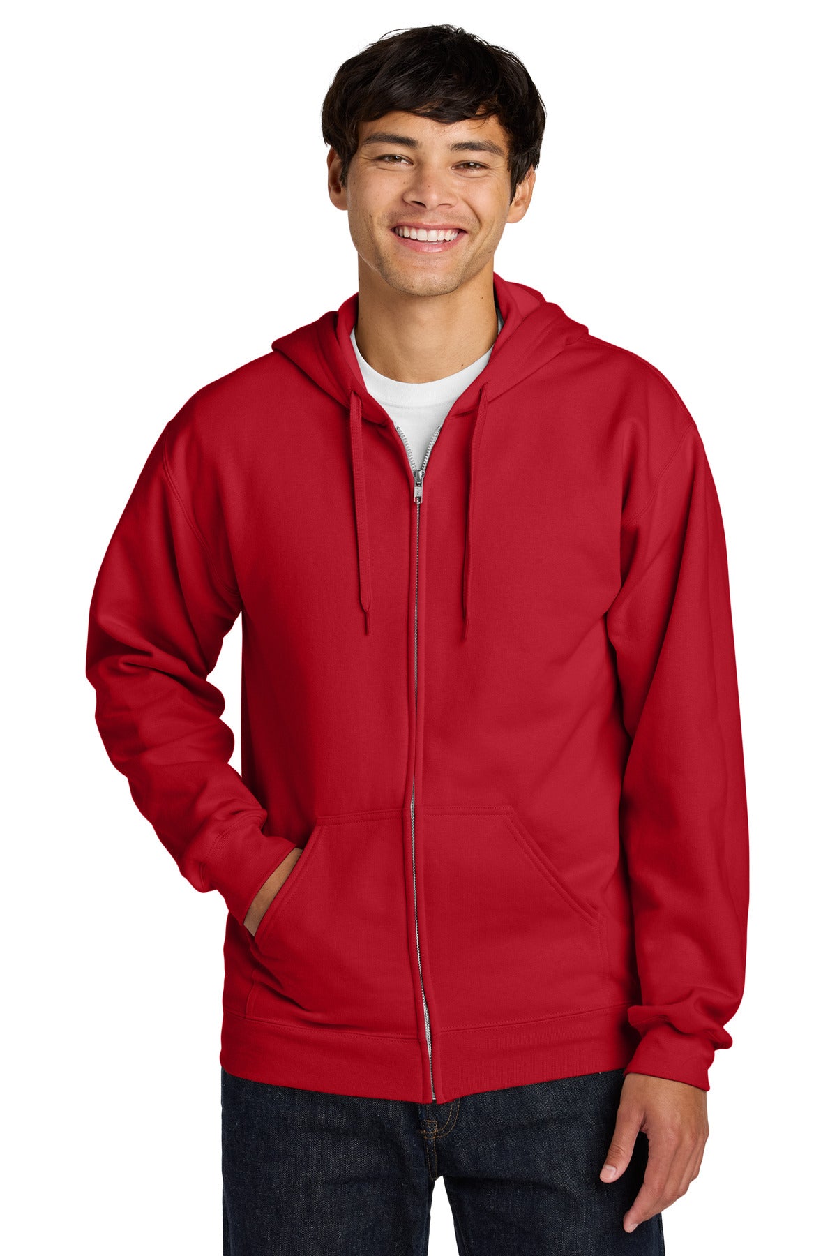 Gildan SoftstyleÂ® Midweight Fleece Full-Zip Hooded Sweatshirt SF600