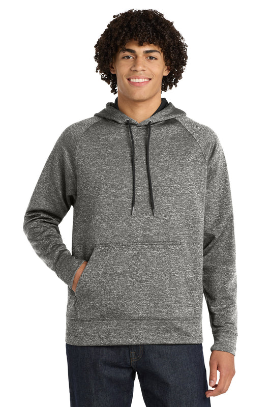 Sport-Tek?? PosiCharge?? Electric Heather Fleece Hooded Pullover. ST225