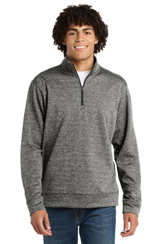 Sport-TekÂ® PosiChargeÂ® Electric Heather Fleece 1/4-Zip Pullover. ST226
