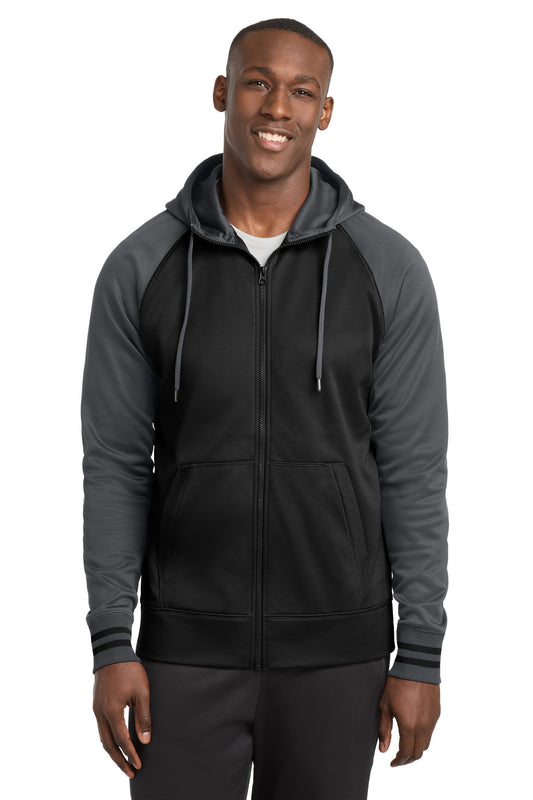 Sport-Tek?? Sport-Wick?? Varsity Fleece Full-Zip Hooded Jacket. ST236