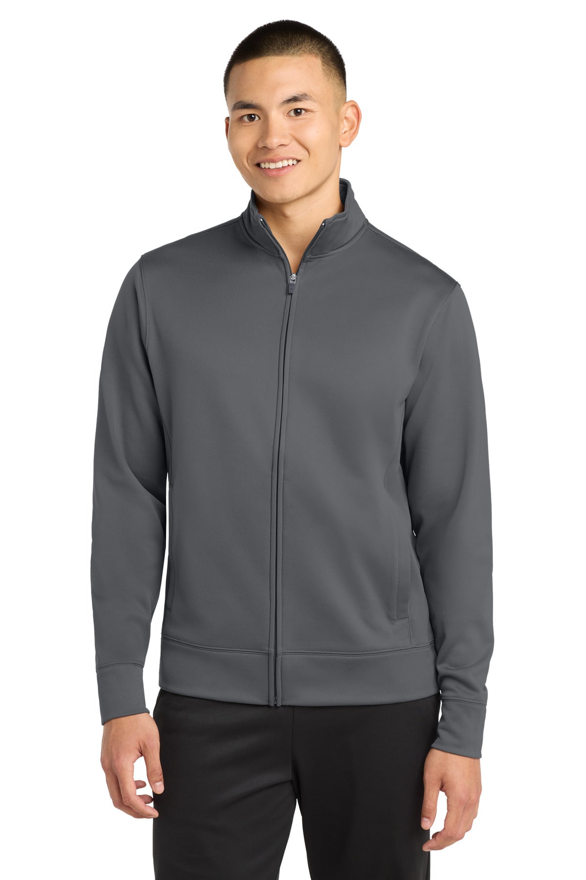 Sport-Tek?? Sport-Wick?? Fleece Full-Zip Jacket.  ST241