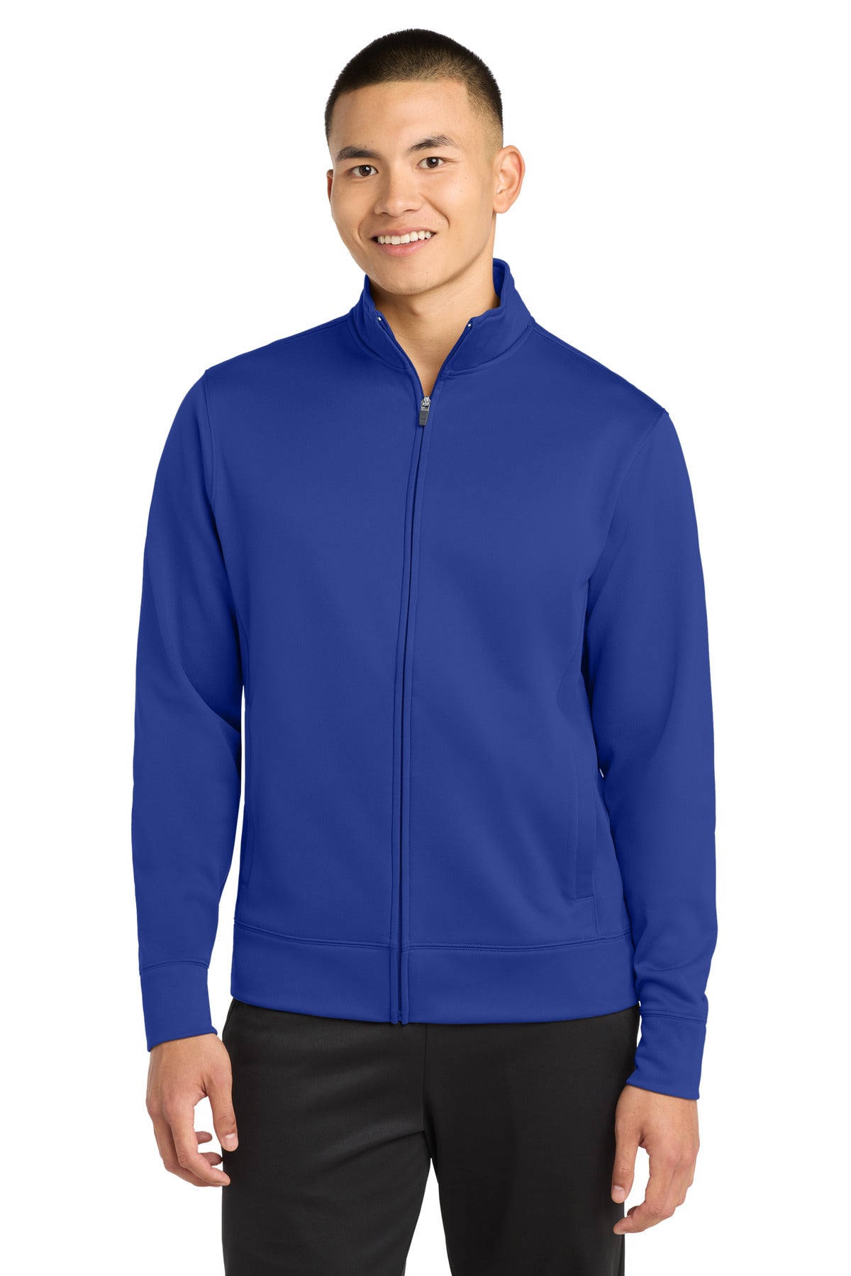 Sport-Tek?? Sport-Wick?? Fleece Full-Zip Jacket.  ST241