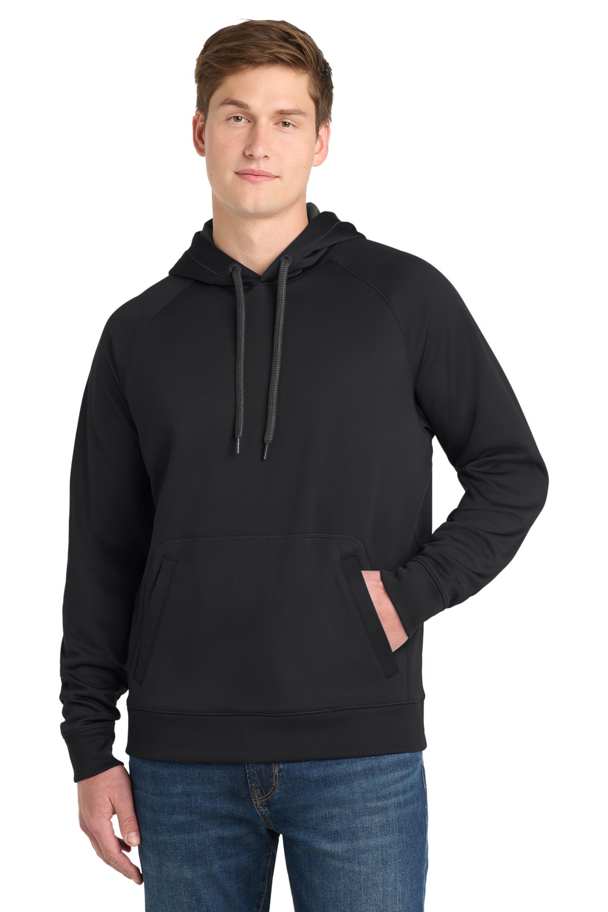 Sport-TekÂ® Tech Fleece Hooded Sweatshirt. ST250