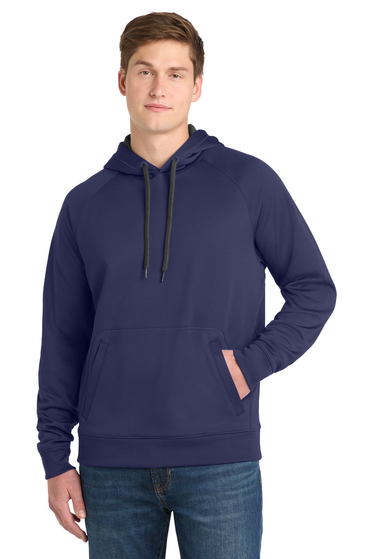 Sport-TekÂ® Tech Fleece Hooded Sweatshirt. ST250