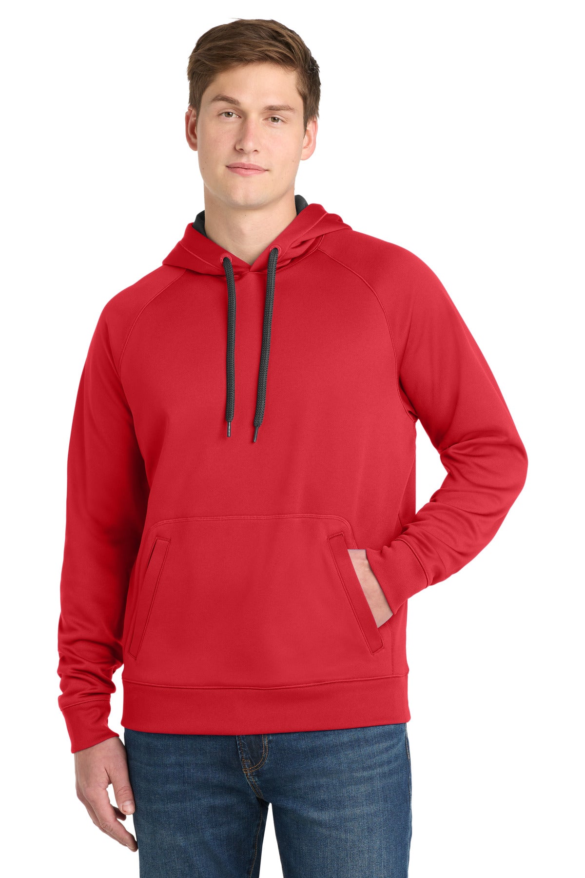 Sport-Tek?? Tech Fleece Hooded Sweatshirt. ST250