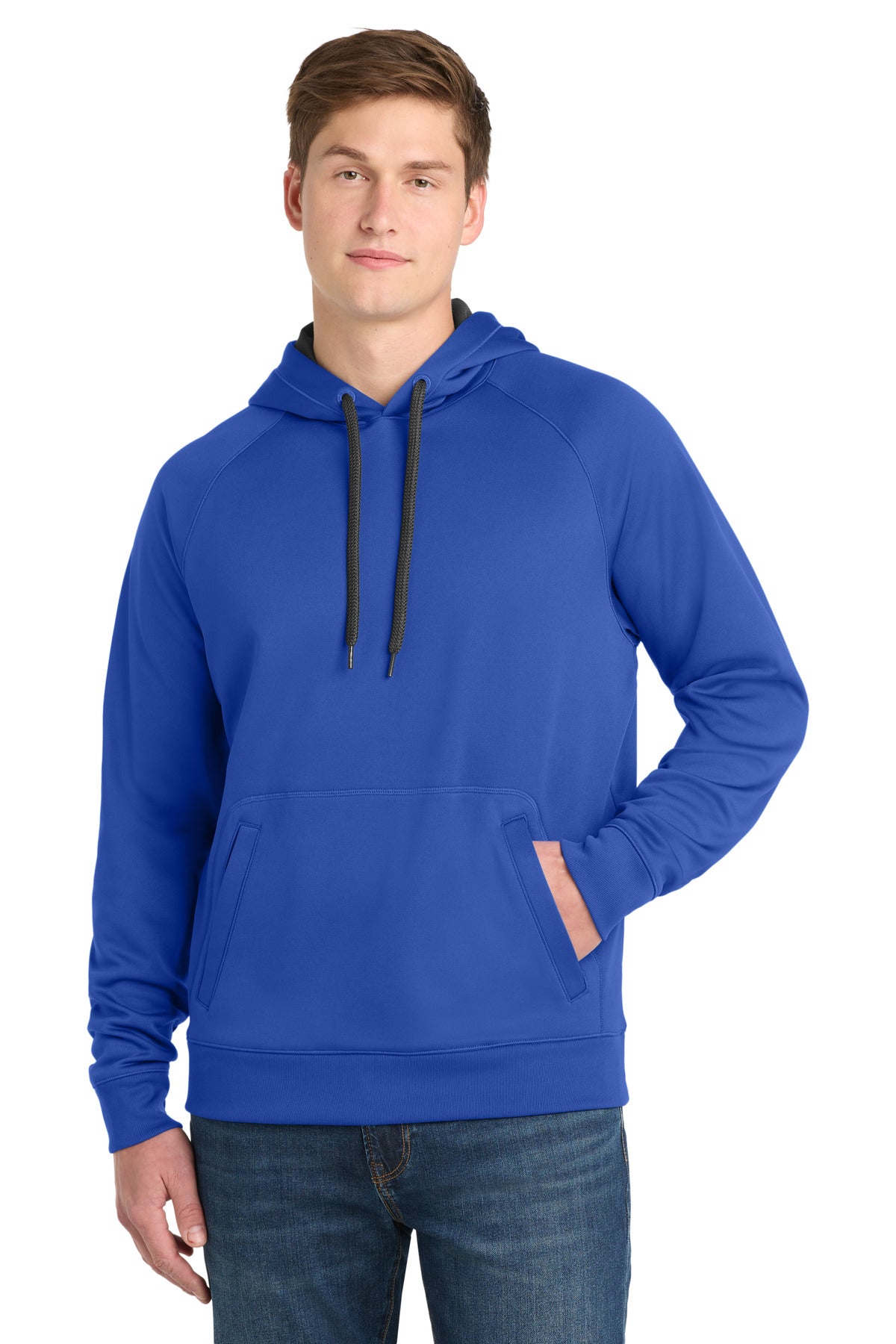 Sport-TekÂ® Tech Fleece Hooded Sweatshirt. ST250