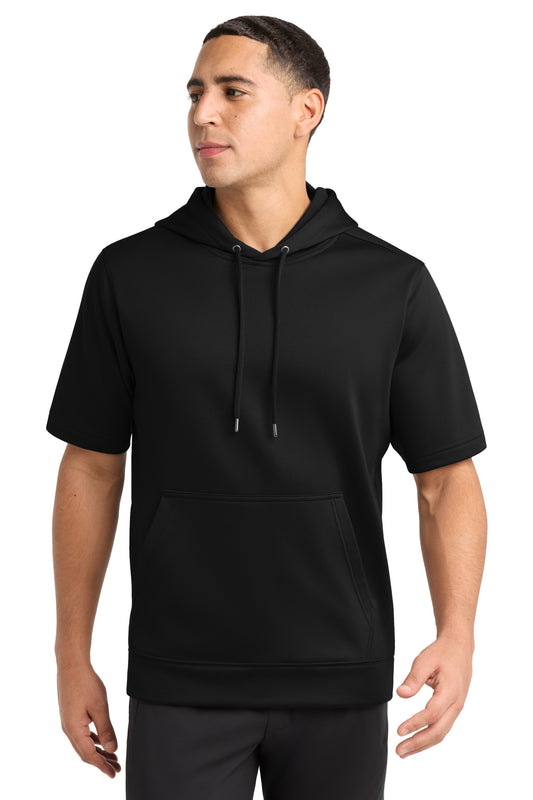 Sport-Tek Â® Sport-Wick Â® Fleece Short Sleeve Hooded Pullover. ST251